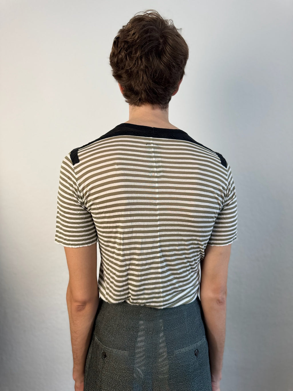 S/S 08 "CREATCH" Striped Short Sleeve T-Shirt