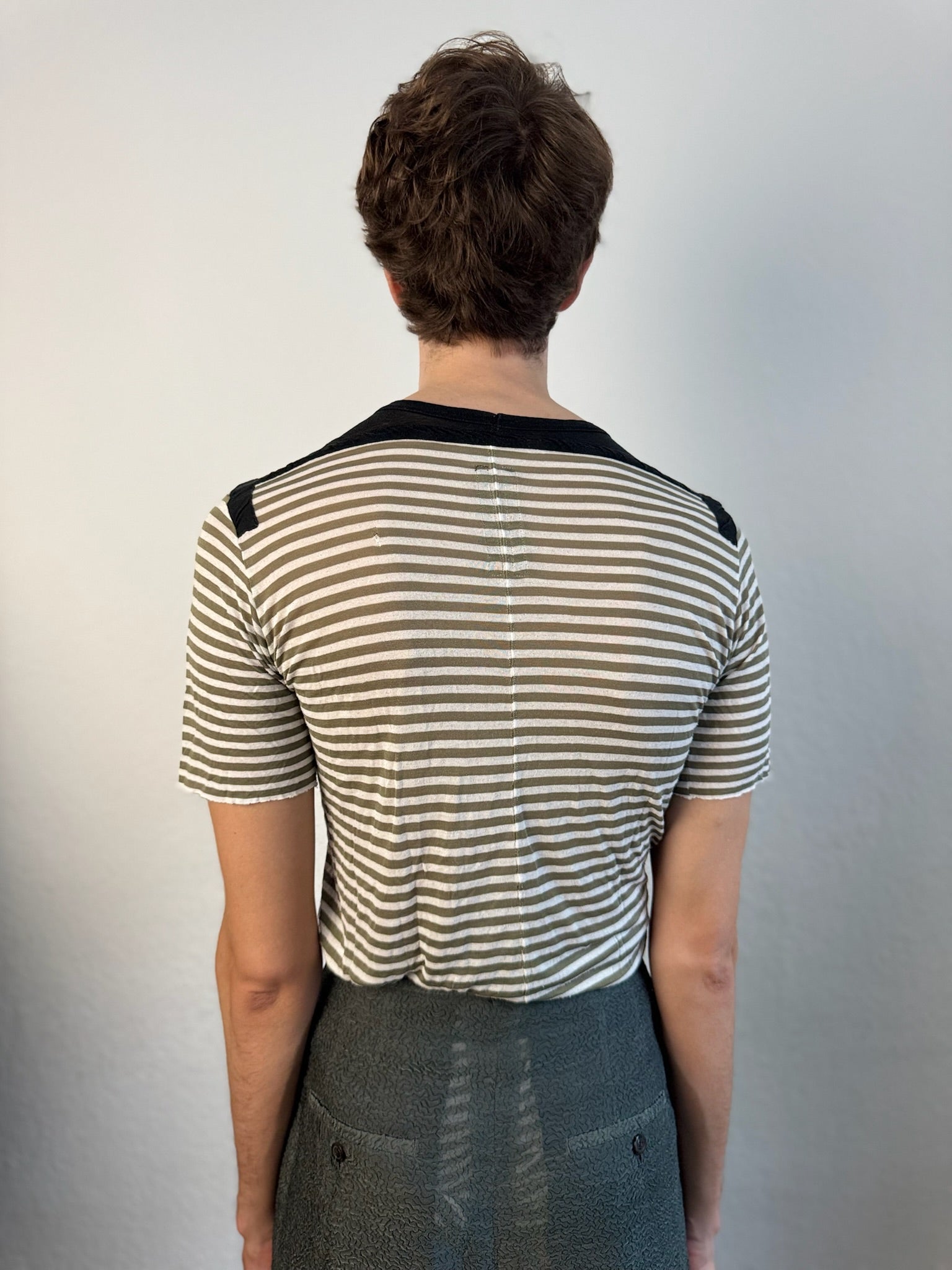 S/S 08 "CREATCH" Striped Short Sleeve T-Shirt