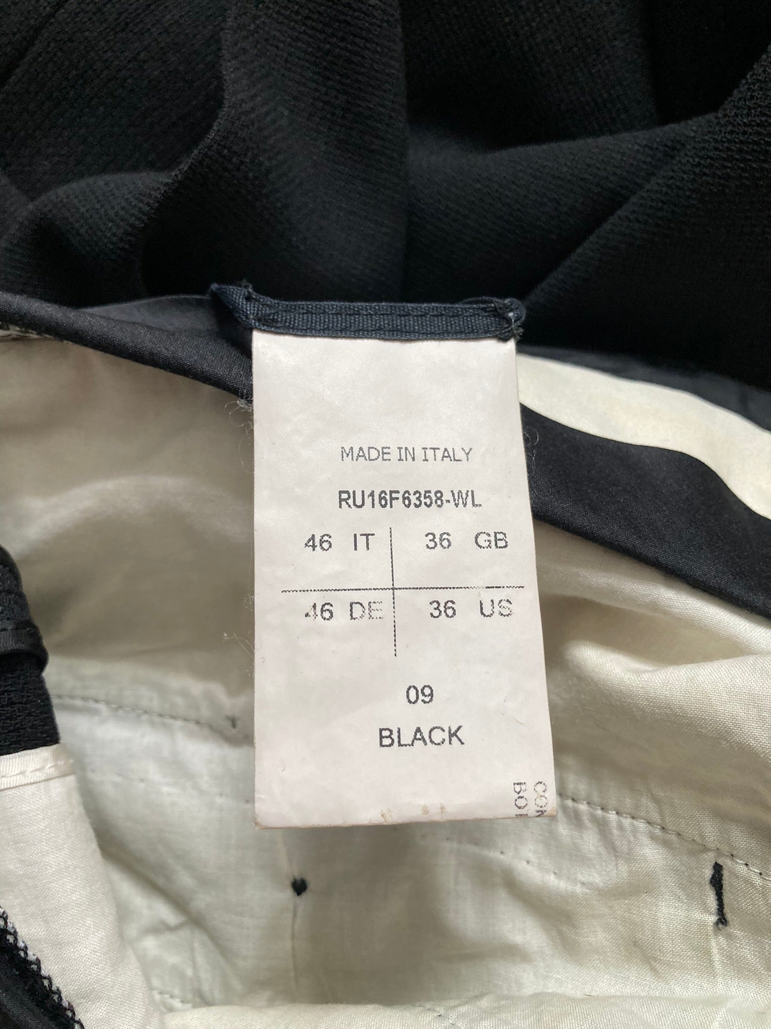 F/W 16 "MASTODON" Wool Crêpe Trousers