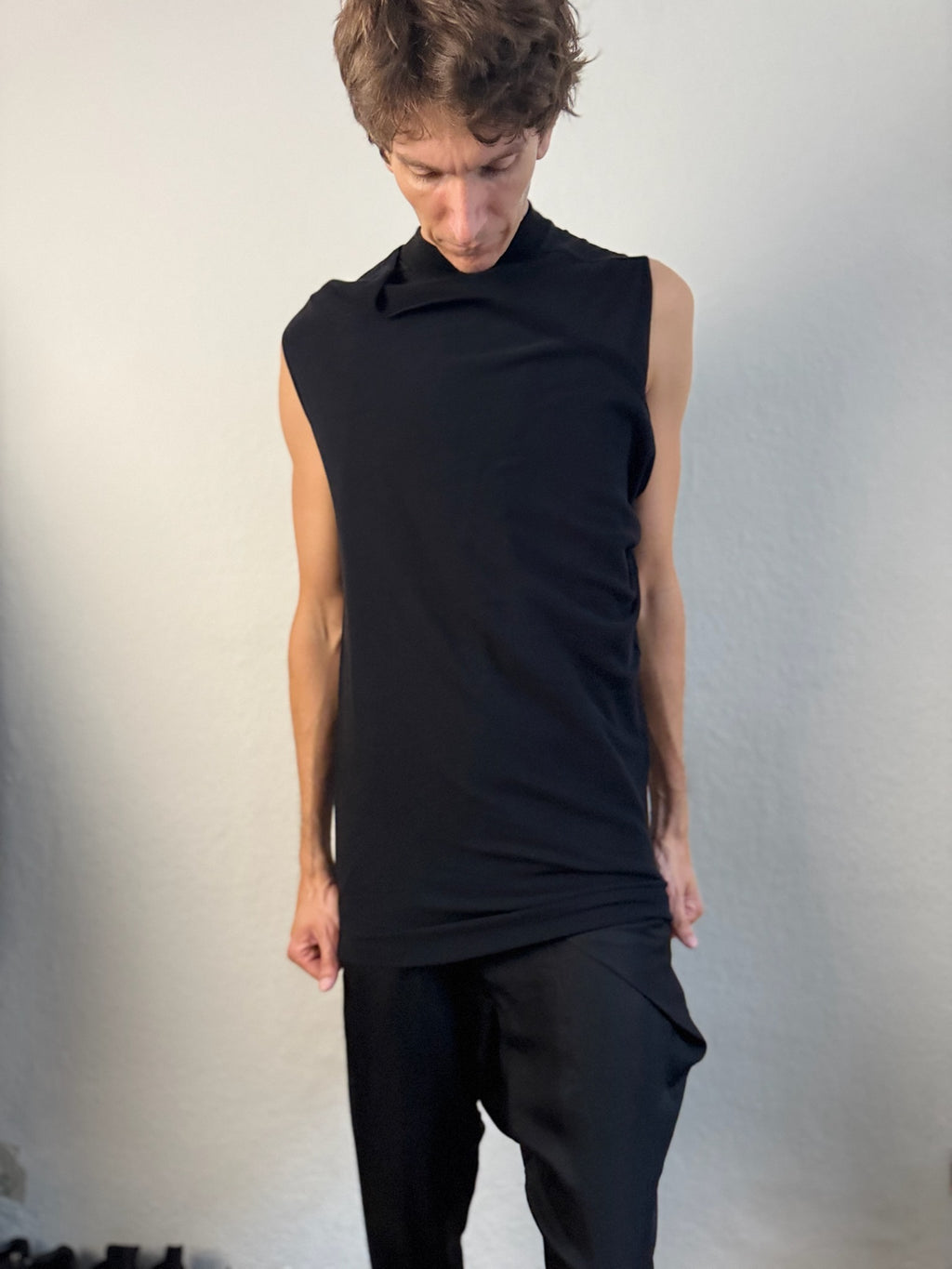 S/S 13 "ISLAND" Runway Knitted Cotton Tank Top