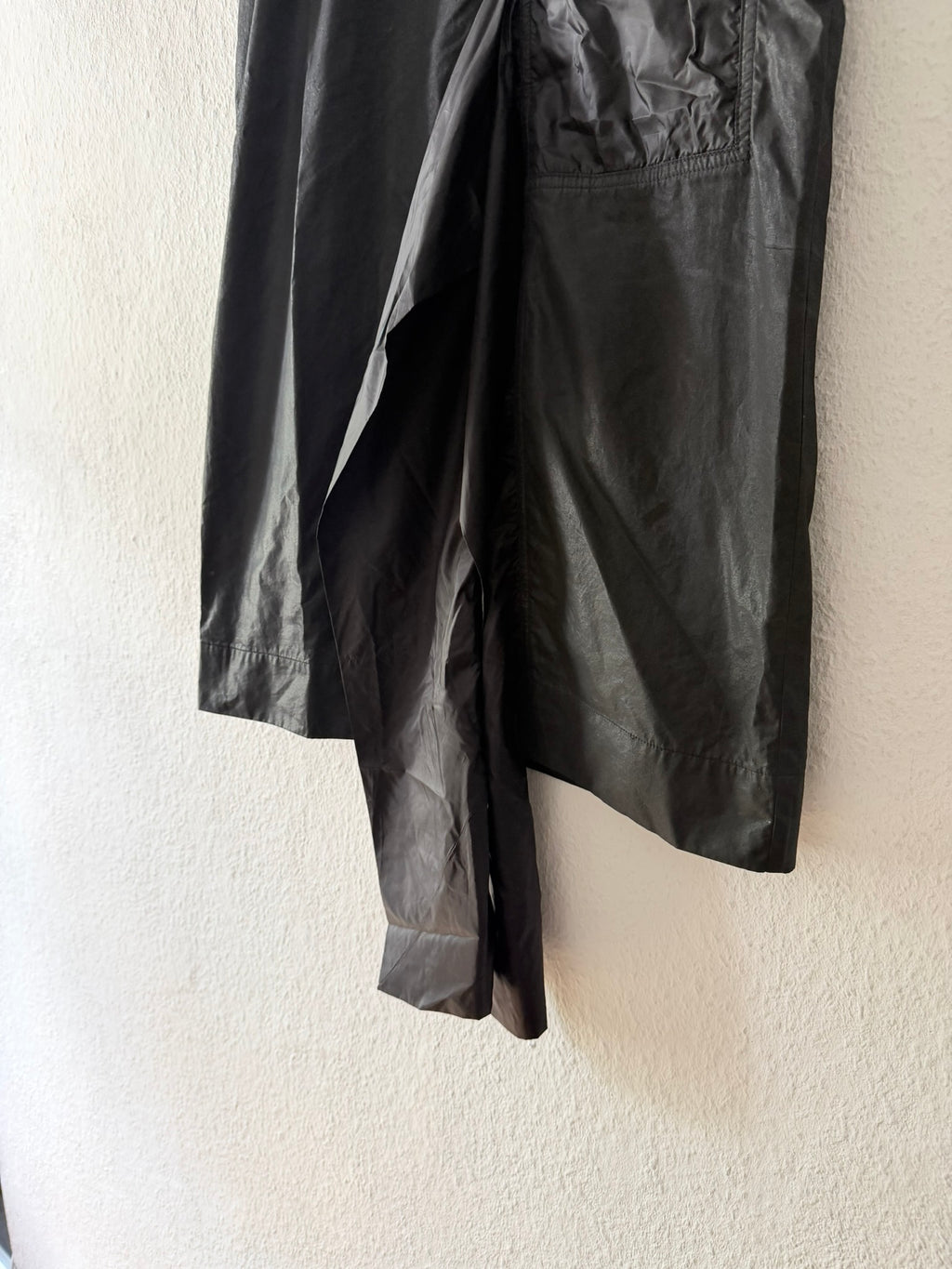 S/S 15 "FAUN" Waxed Sample Kangaroo Leather Pocket Tank Top M