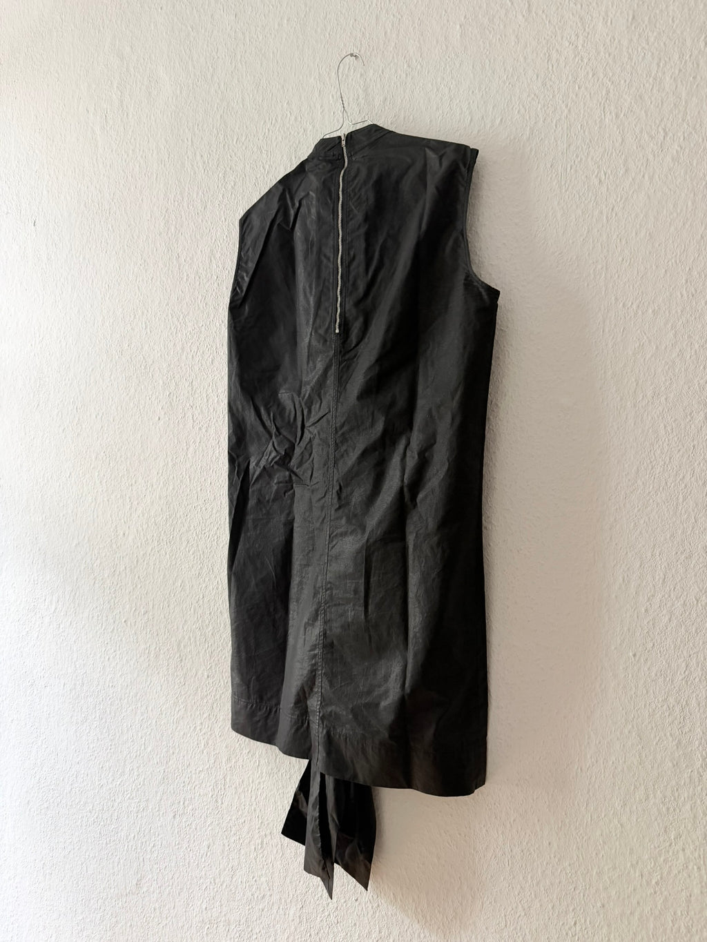 S/S 15 "FAUN" Waxed Sample Kangaroo Leather Pocket Tank Top M