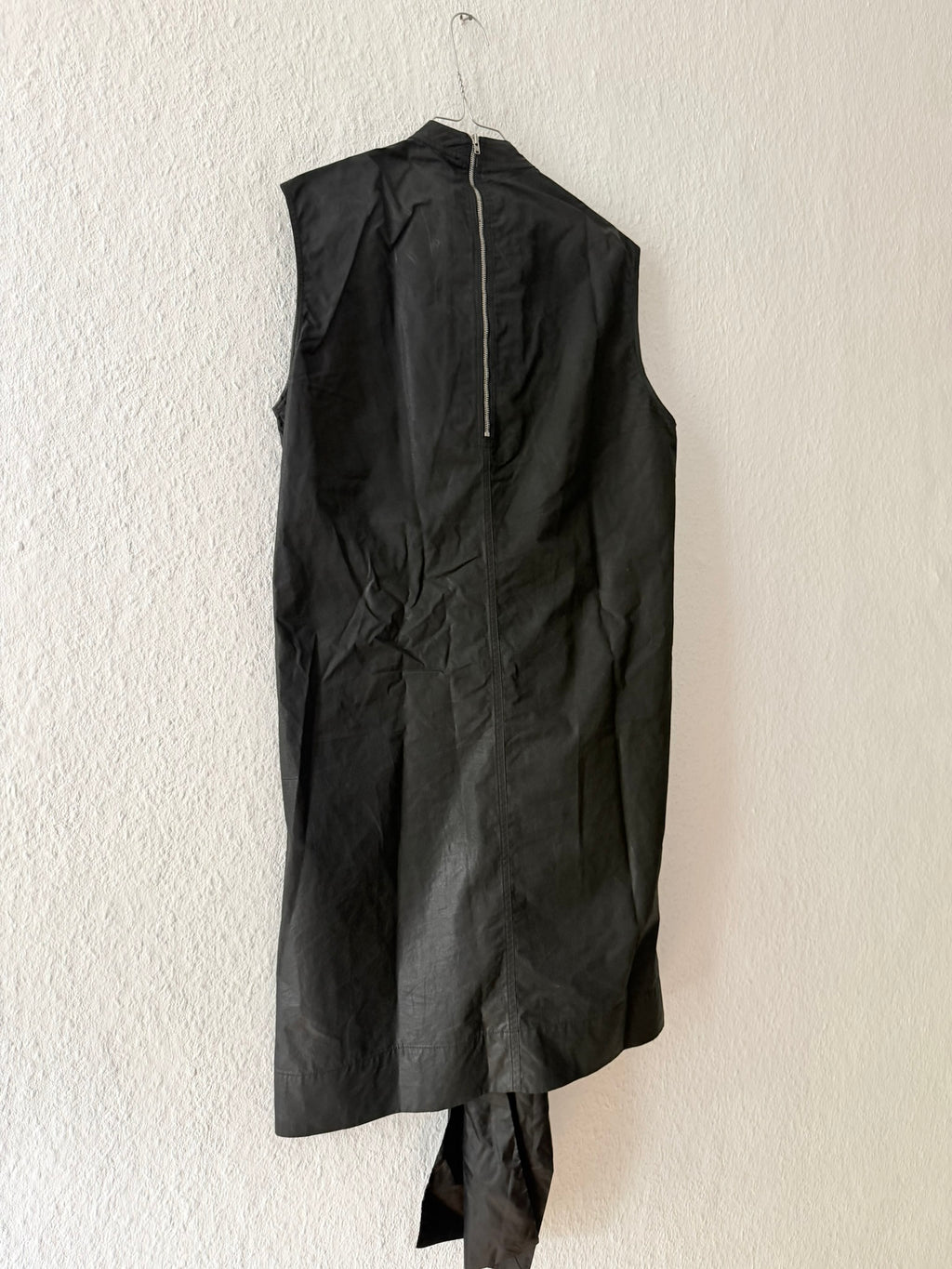 S/S 15 "FAUN" Waxed Sample Kangaroo Leather Pocket Tank Top M