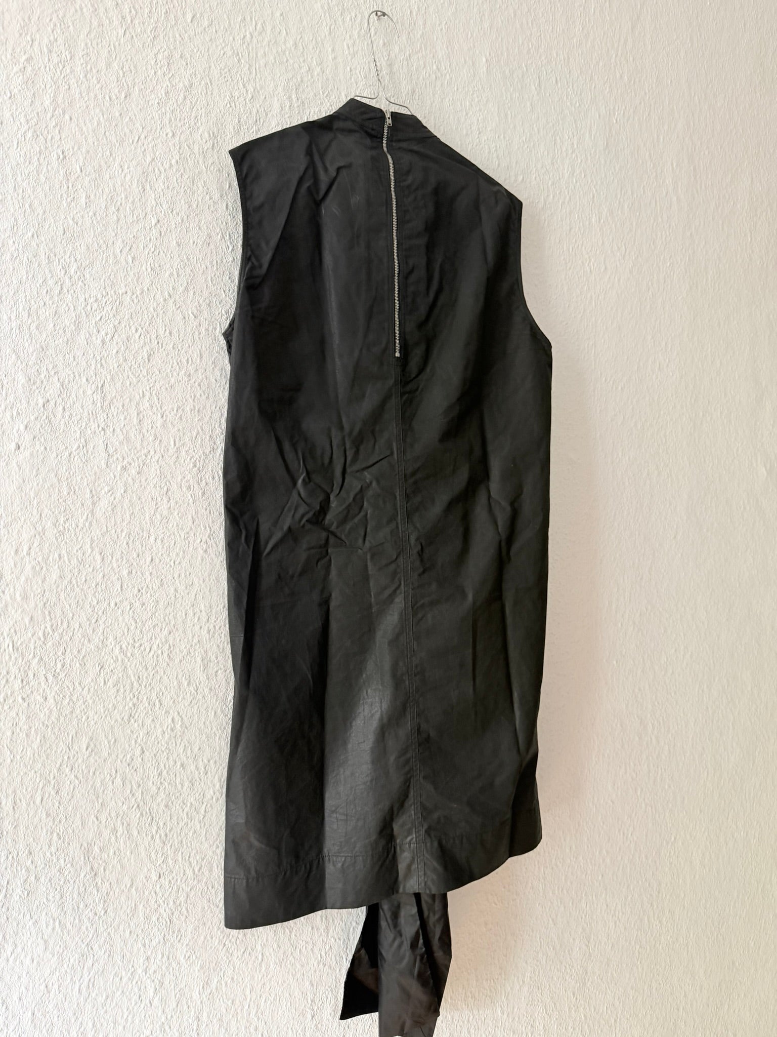 S/S 15 "FAUN" Waxed Sample Kangaroo Leather Pocket Tank Top M