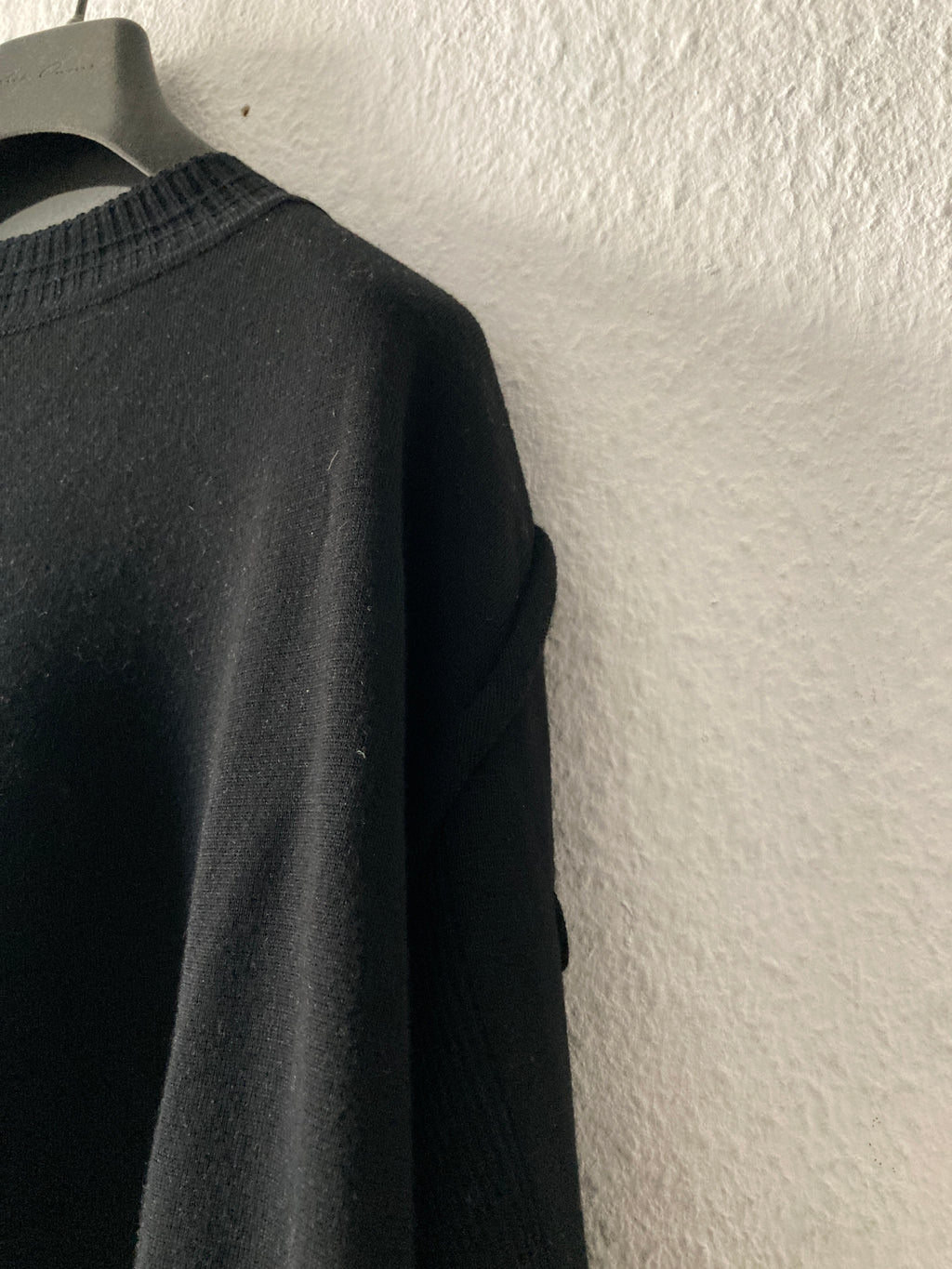 F/W 17 „GLITTER“ Black Runway Subhuman Weakling Wool Knit L