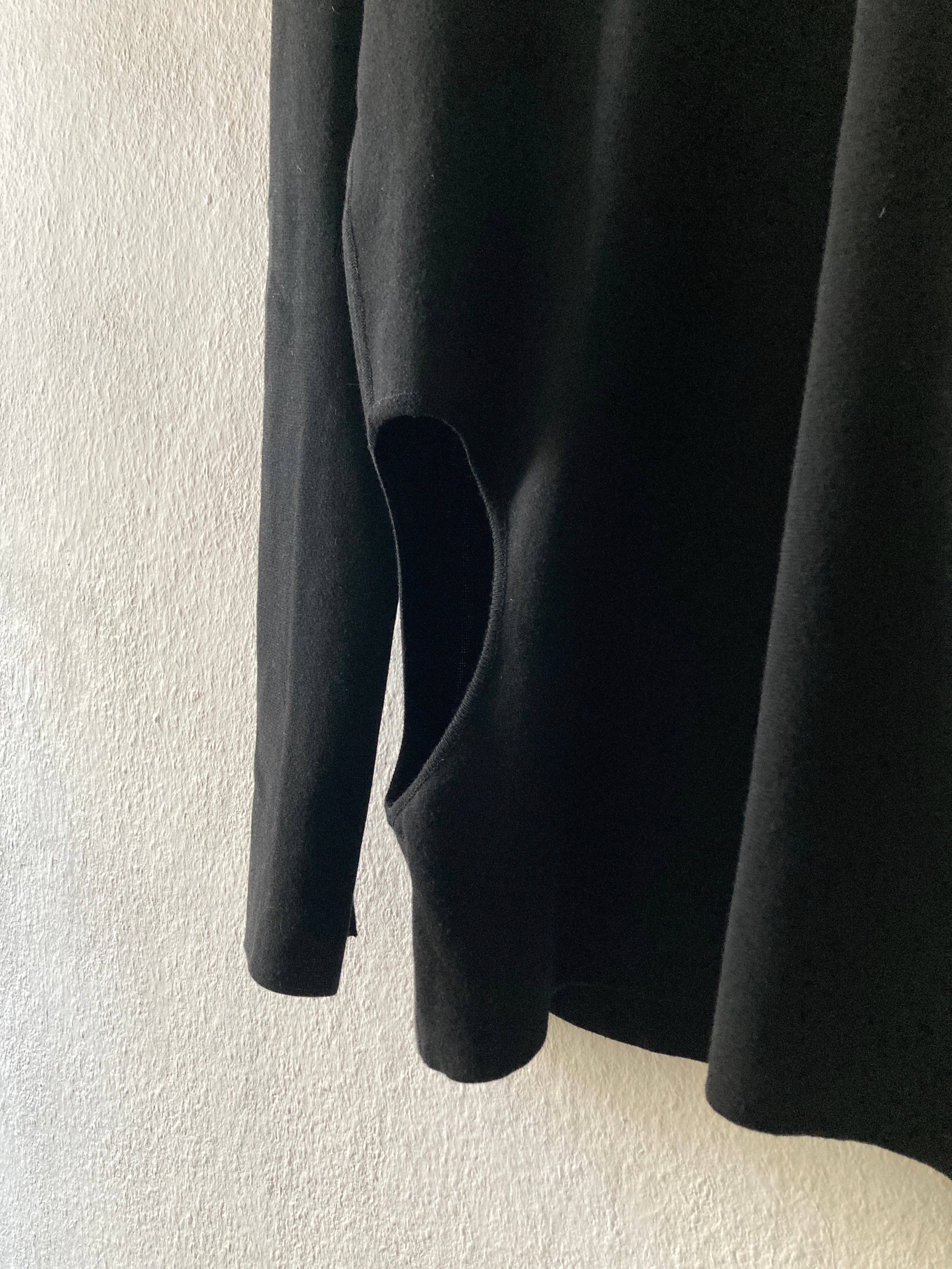 F/W 17 „GLITTER“ Black Runway Subhuman Weakling Wool Knit L