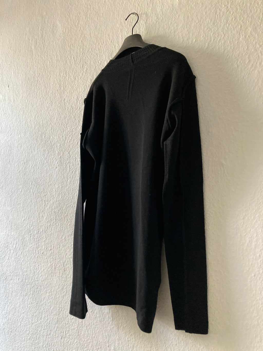 F/W 17 „GLITTER“ Black Runway Subhuman Weakling Wool Knit L