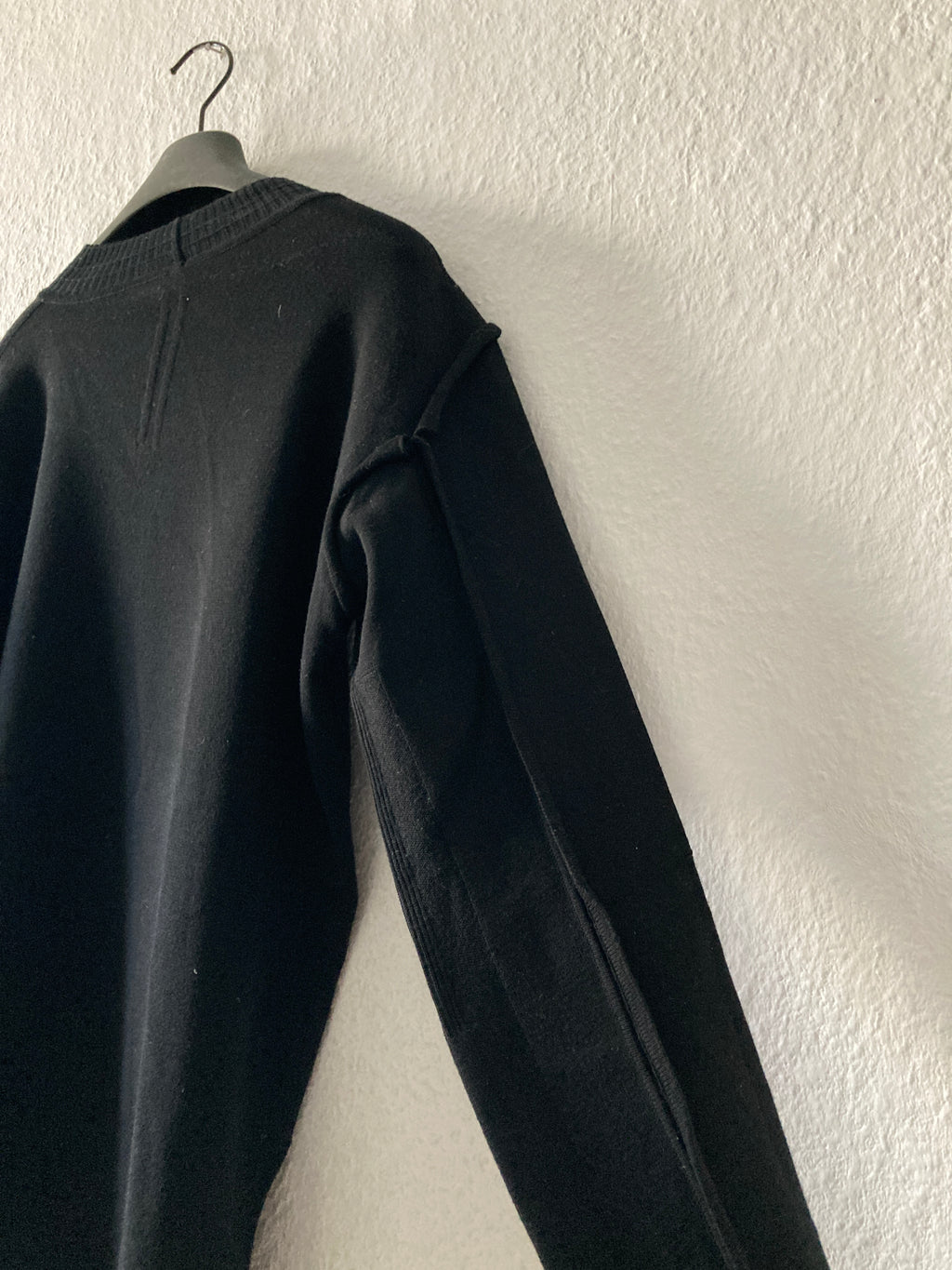 F/W 17 „GLITTER“ Black Runway Subhuman Weakling Wool Knit L