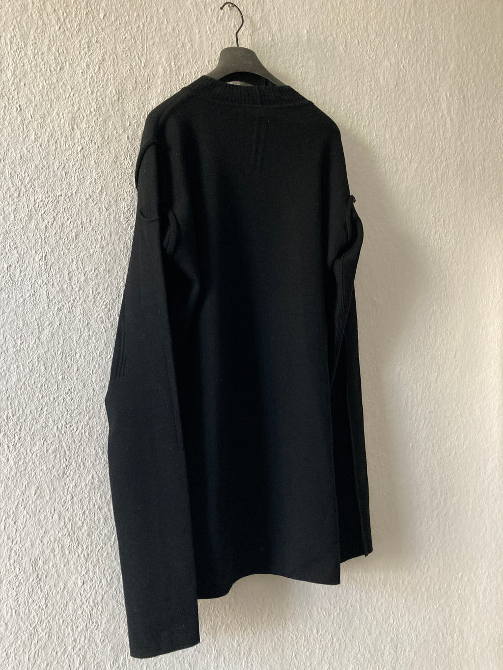 F/W 17 „GLITTER“ Black Runway Subhuman Weakling Wool Knit L