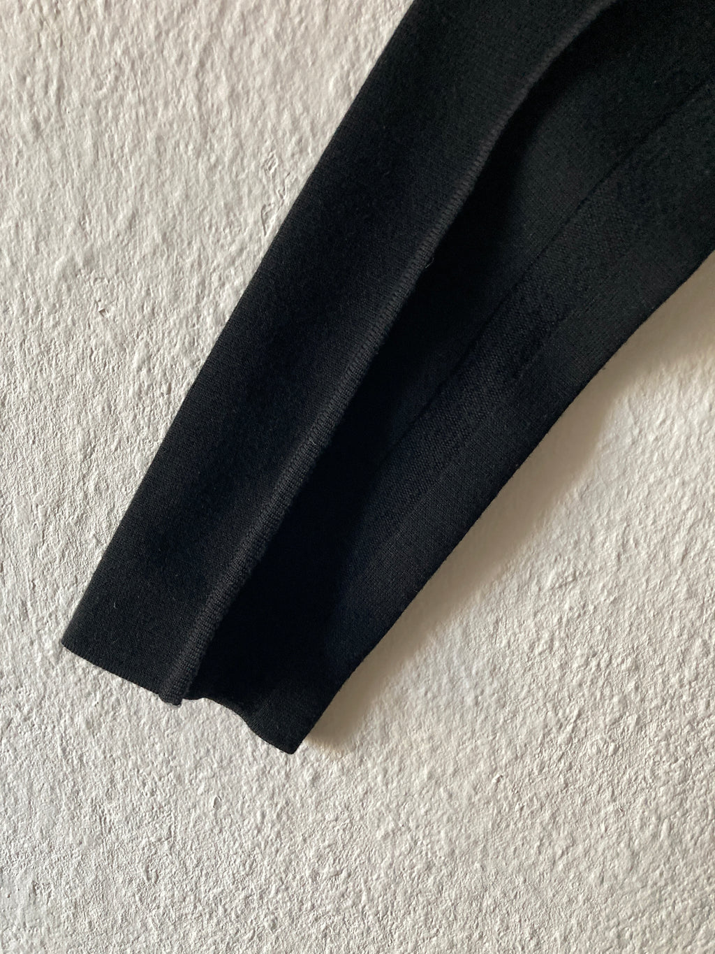 F/W 17 „GLITTER“ Black Runway Subhuman Weakling Wool Knit L