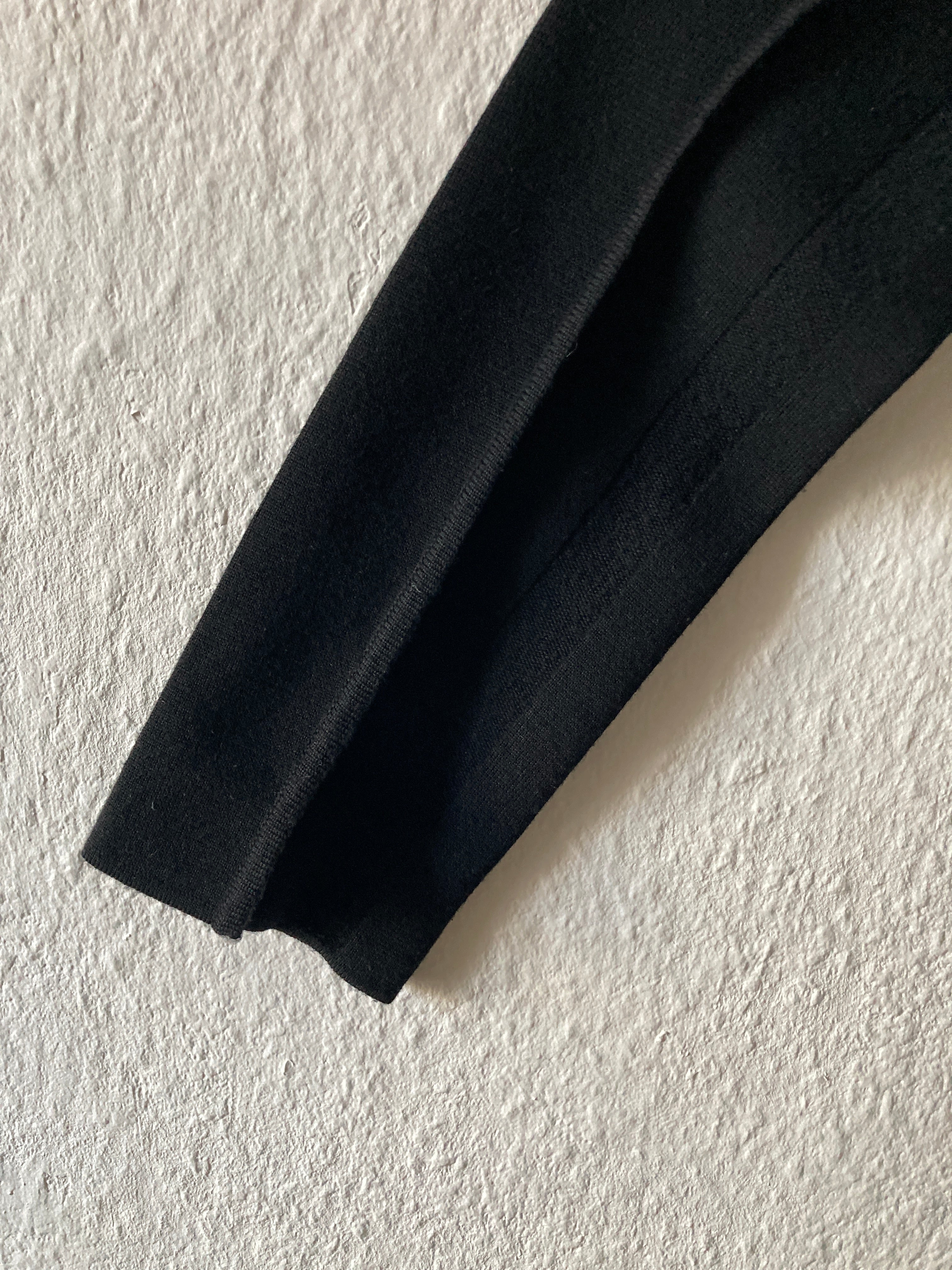 F/W 17 „GLITTER“ Black Runway Subhuman Weakling Wool Knit L