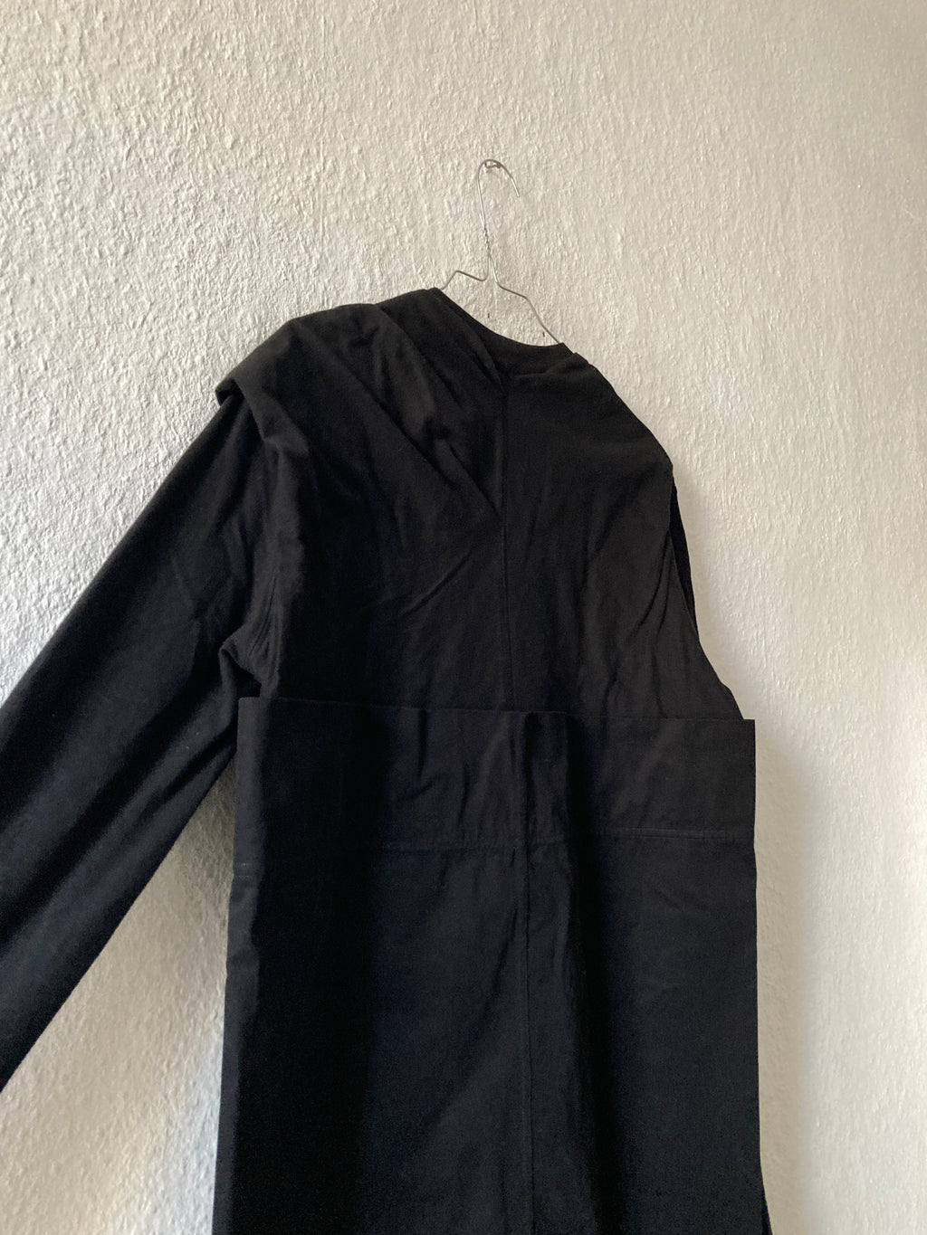 F/W 16 "MASTODON" Black Runway Layer Long Sleeve Rick Owens