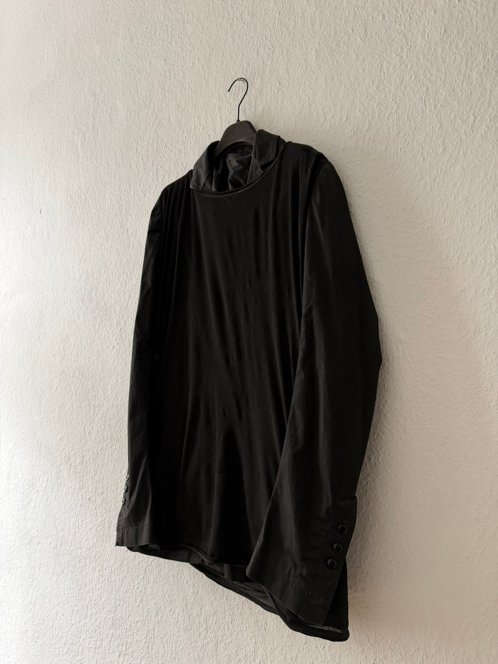 S/S 14 "VICIOUS" Black Mineral Hustler Jacket Rick Owens L