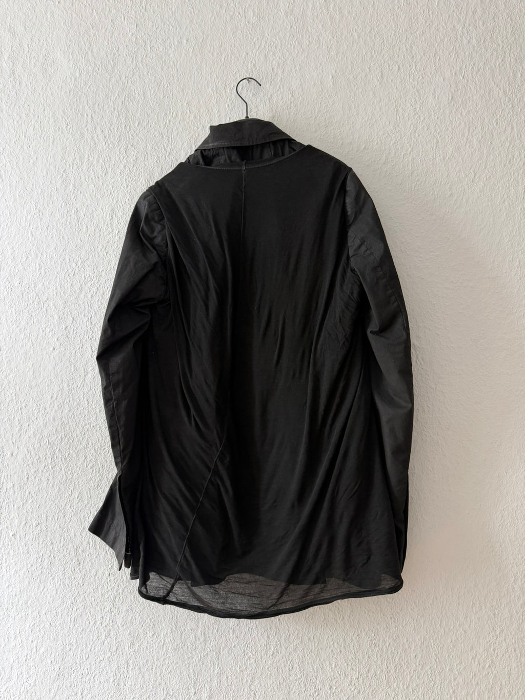 S/S 14 "VICIOUS" Black Mineral Hustler Jacket Rick Owens L