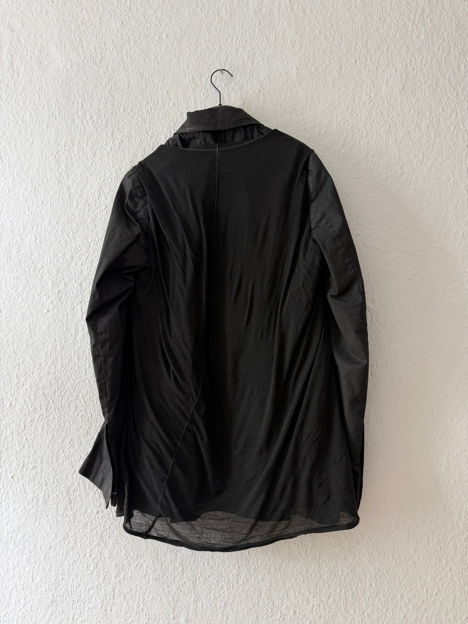 S/S 14 "VICIOUS" Black Mineral Hustler Jacket Rick Owens L
