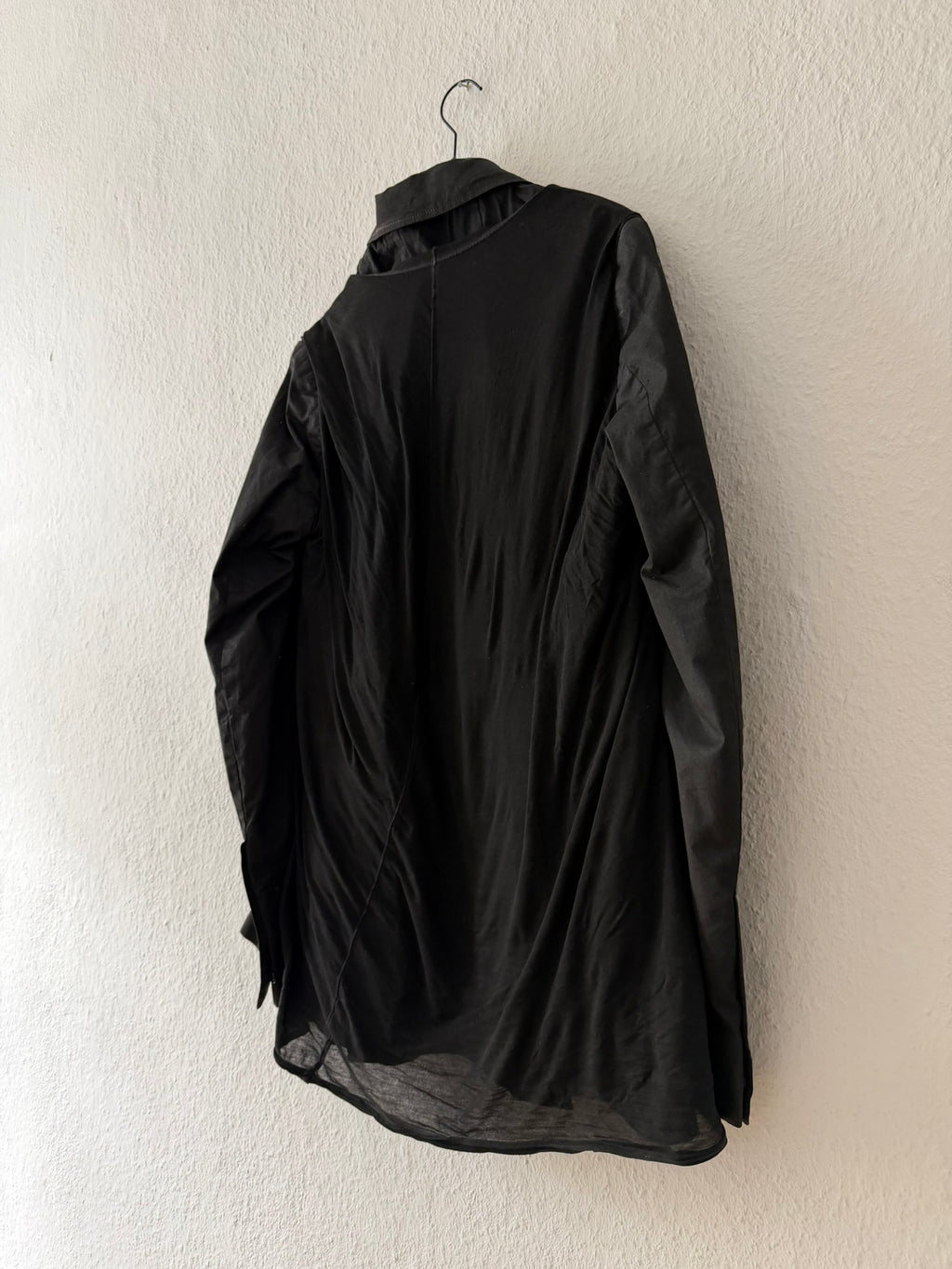 S/S 14 "VICIOUS" Black Mineral Hustler Jacket Rick Owens L