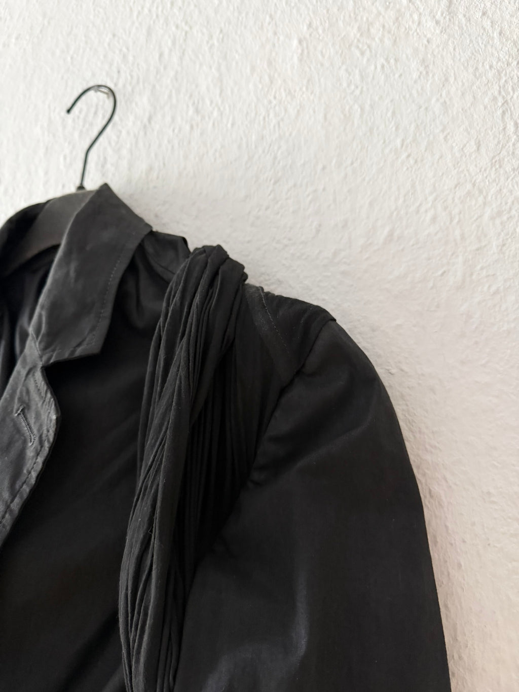 S/S 14 "VICIOUS" Black Mineral Hustler Jacket Rick Owens L
