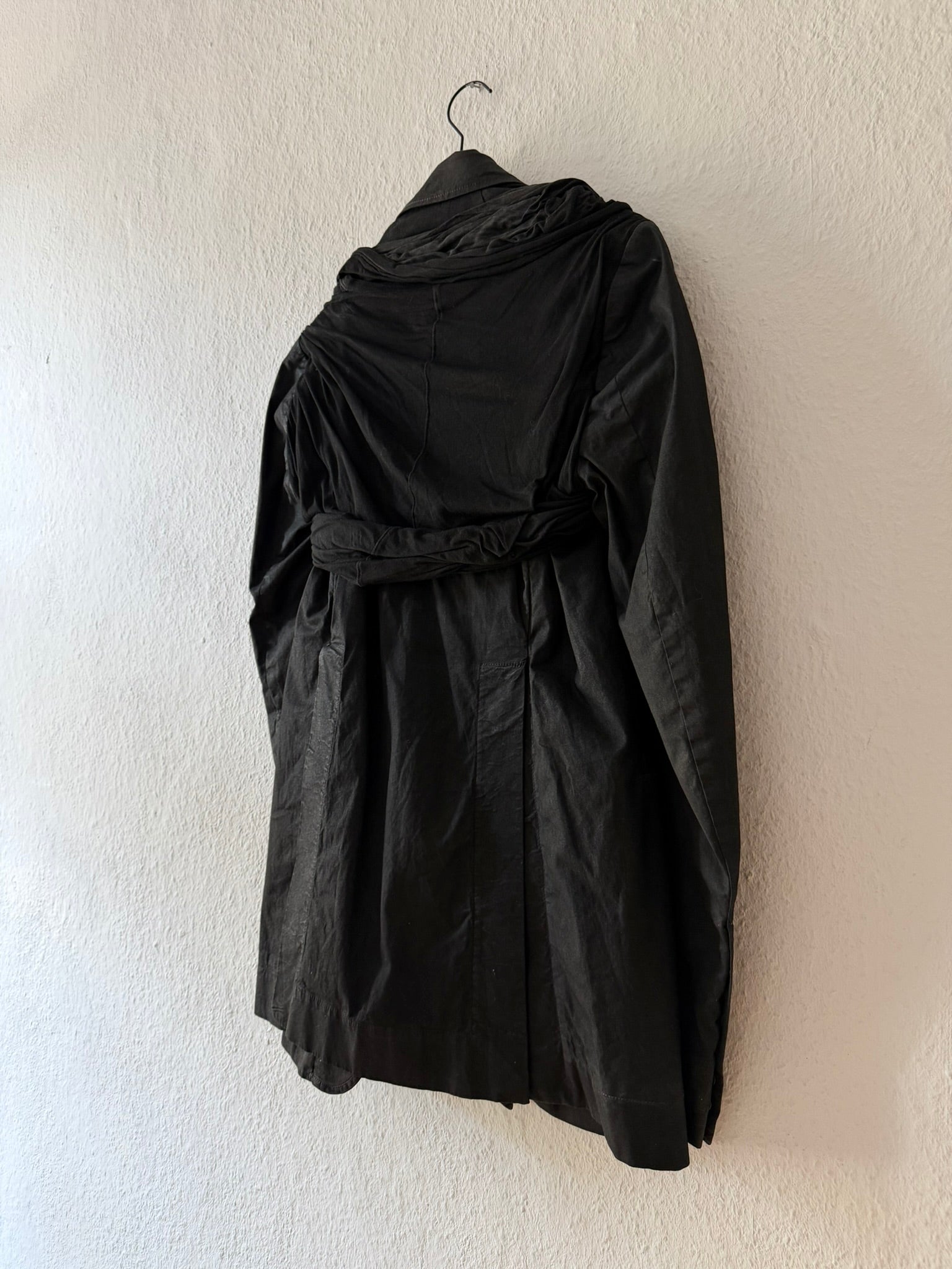 S/S 14 "VICIOUS" Black Mineral Hustler Jacket Rick Owens L
