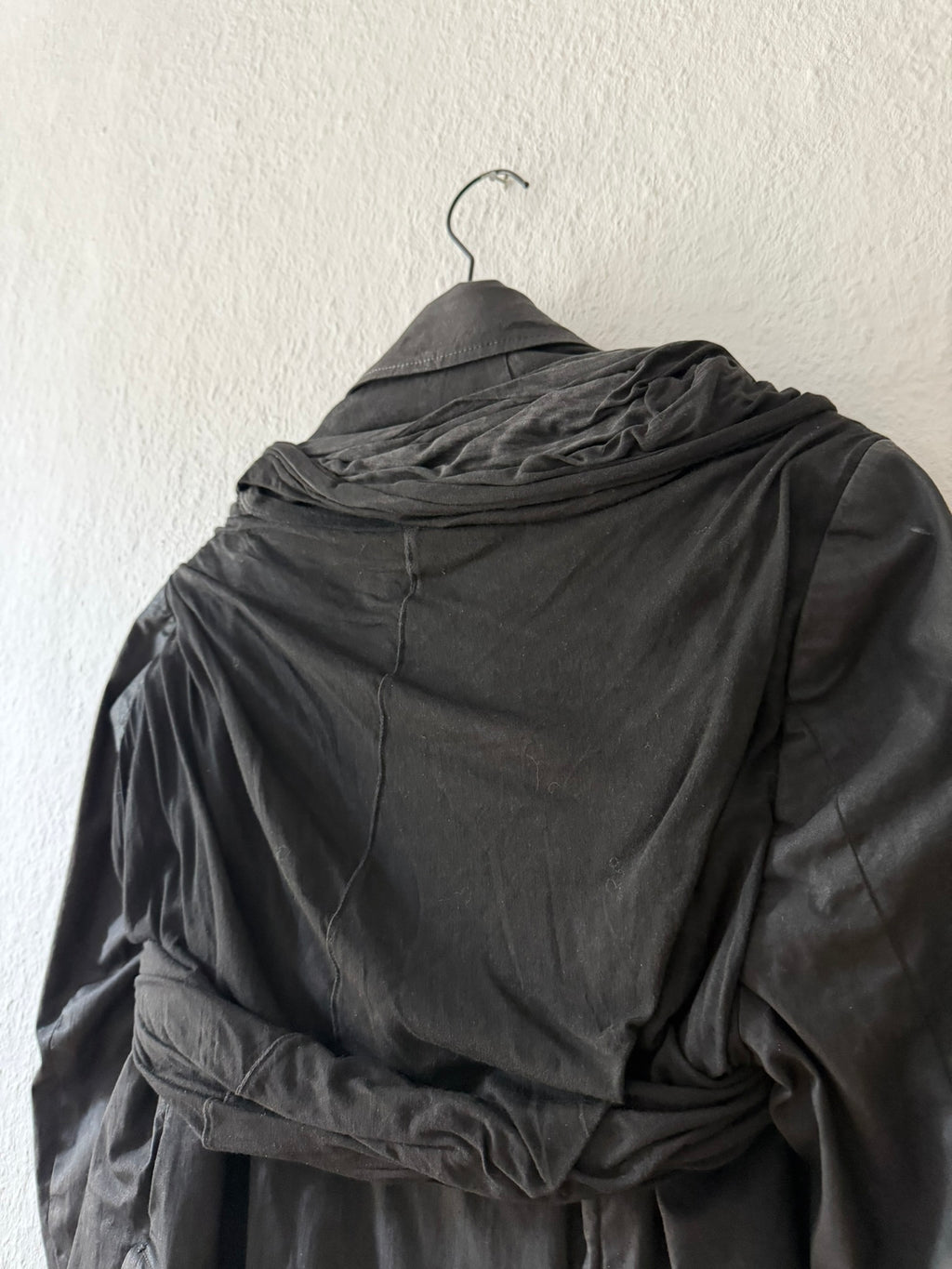 S/S 14 "VICIOUS" Black Mineral Hustler Jacket Rick Owens L