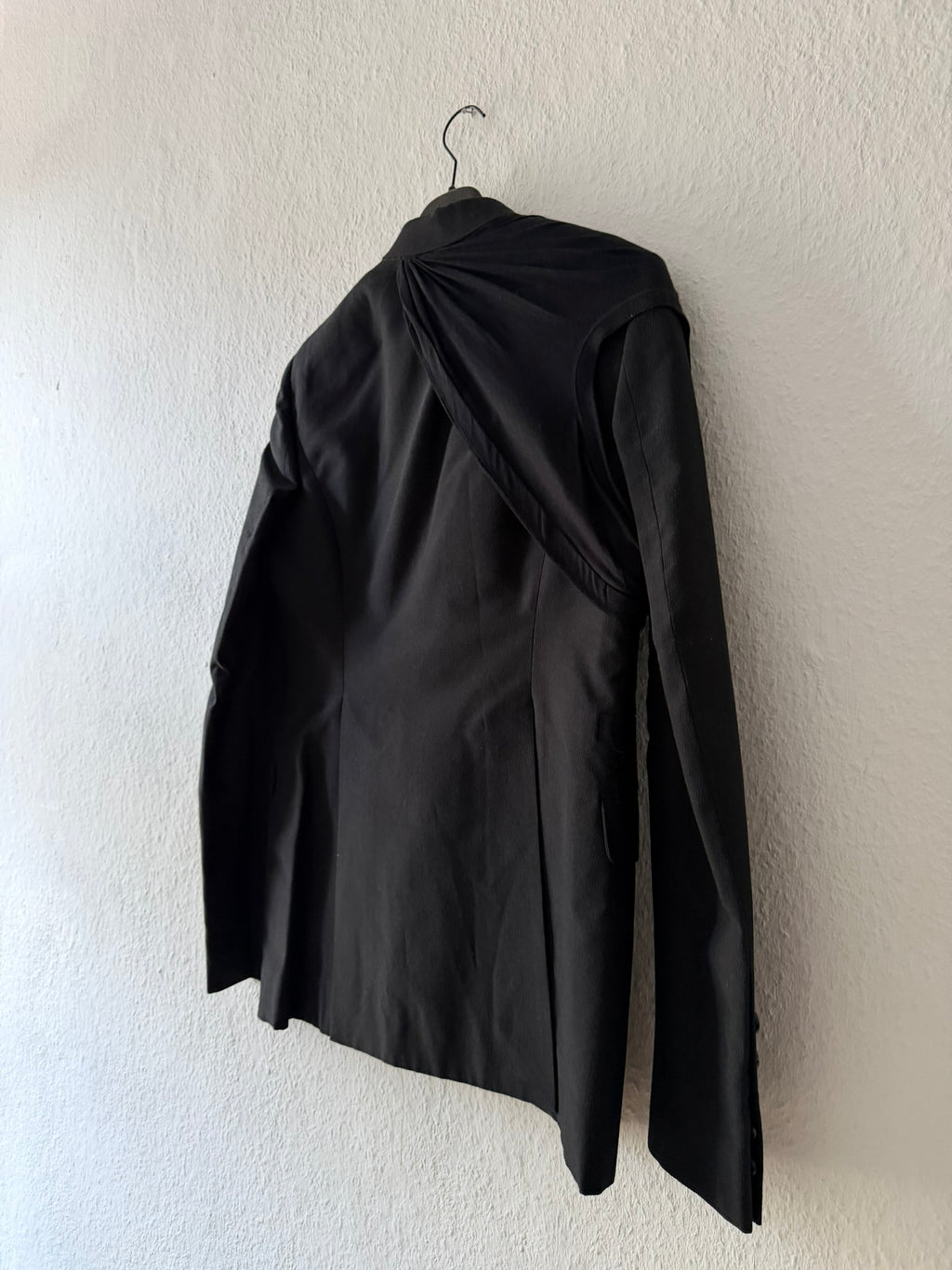 S/S 19 "BABEL" Black New Soft Blazer in Silk/Viscose/Cotton IT50/M