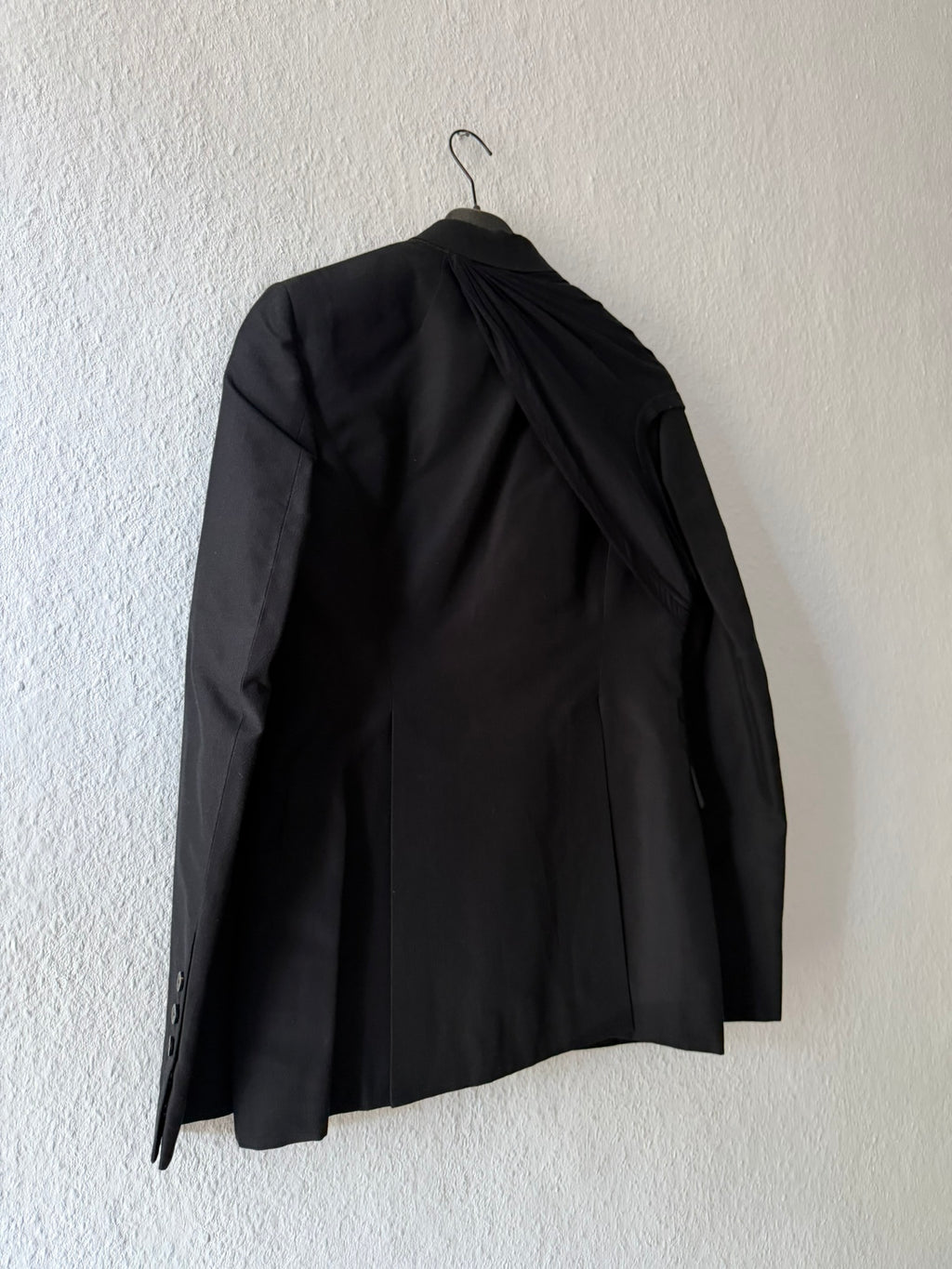 S/S 19 "BABEL" Black New Soft Blazer in Silk/Viscose/Cotton IT50/M