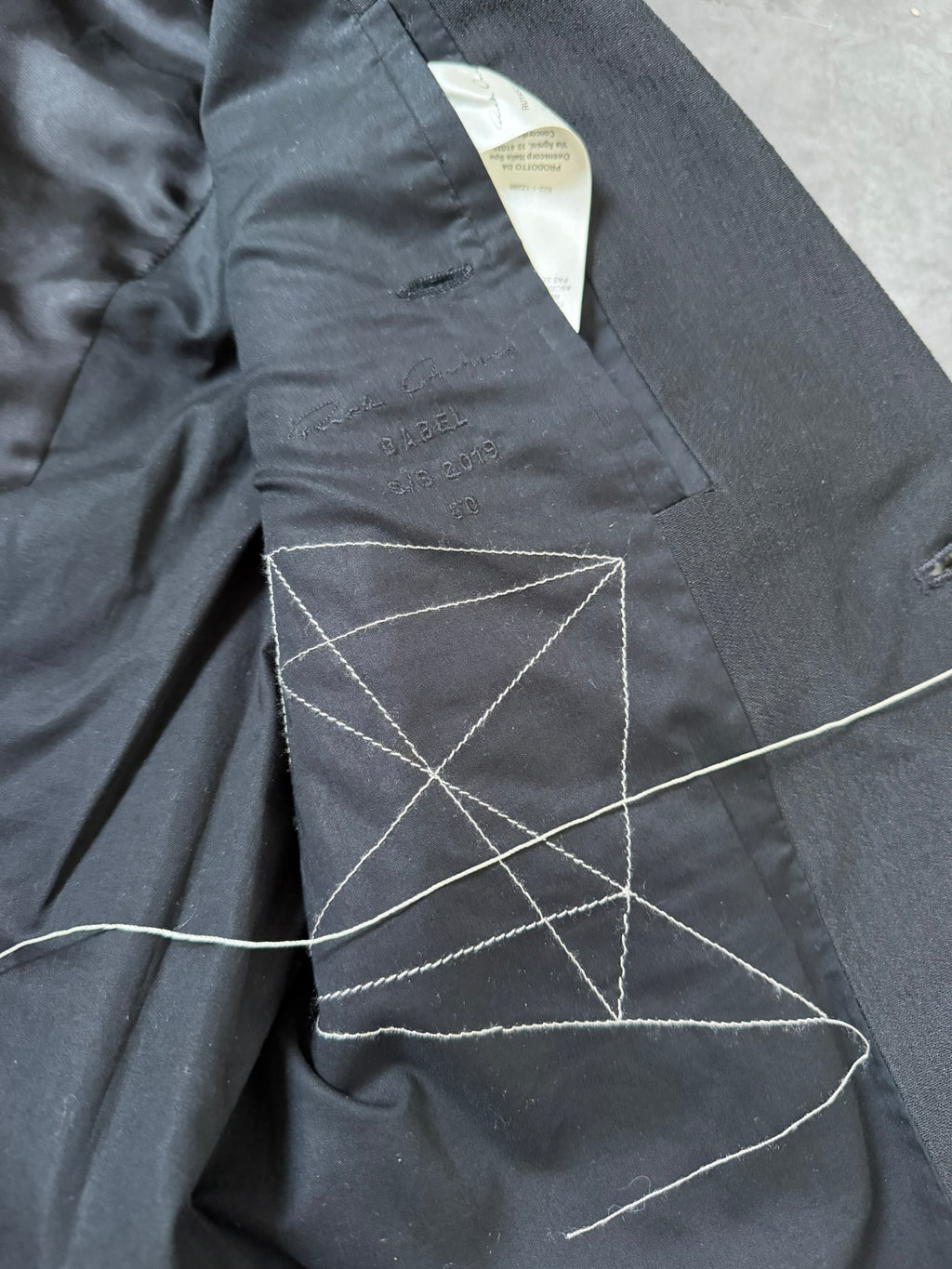 S/S 19 "BABEL" Black New Soft Blazer in Silk/Viscose/Cotton IT50/M