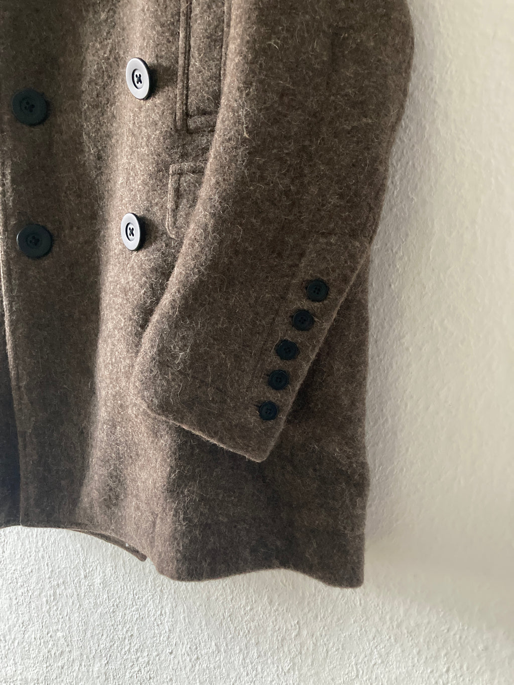 F/W 15 "SPHINX" Heavy Runway Wool Coat Rick Owens 52/L