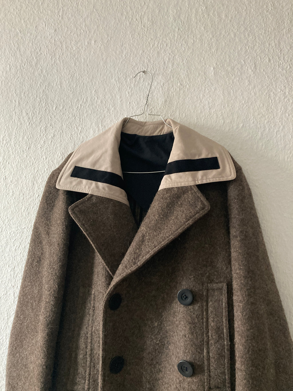 F/W 15 "SPHINX" Heavy Runway Wool Coat Rick Owens 52/L
