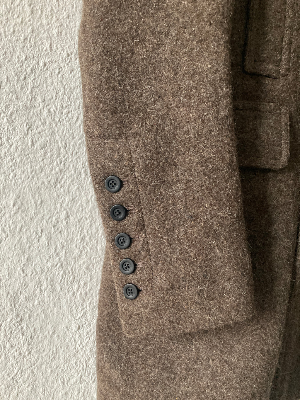 F/W 15 "SPHINX" Heavy Runway Wool Coat Rick Owens 52/L