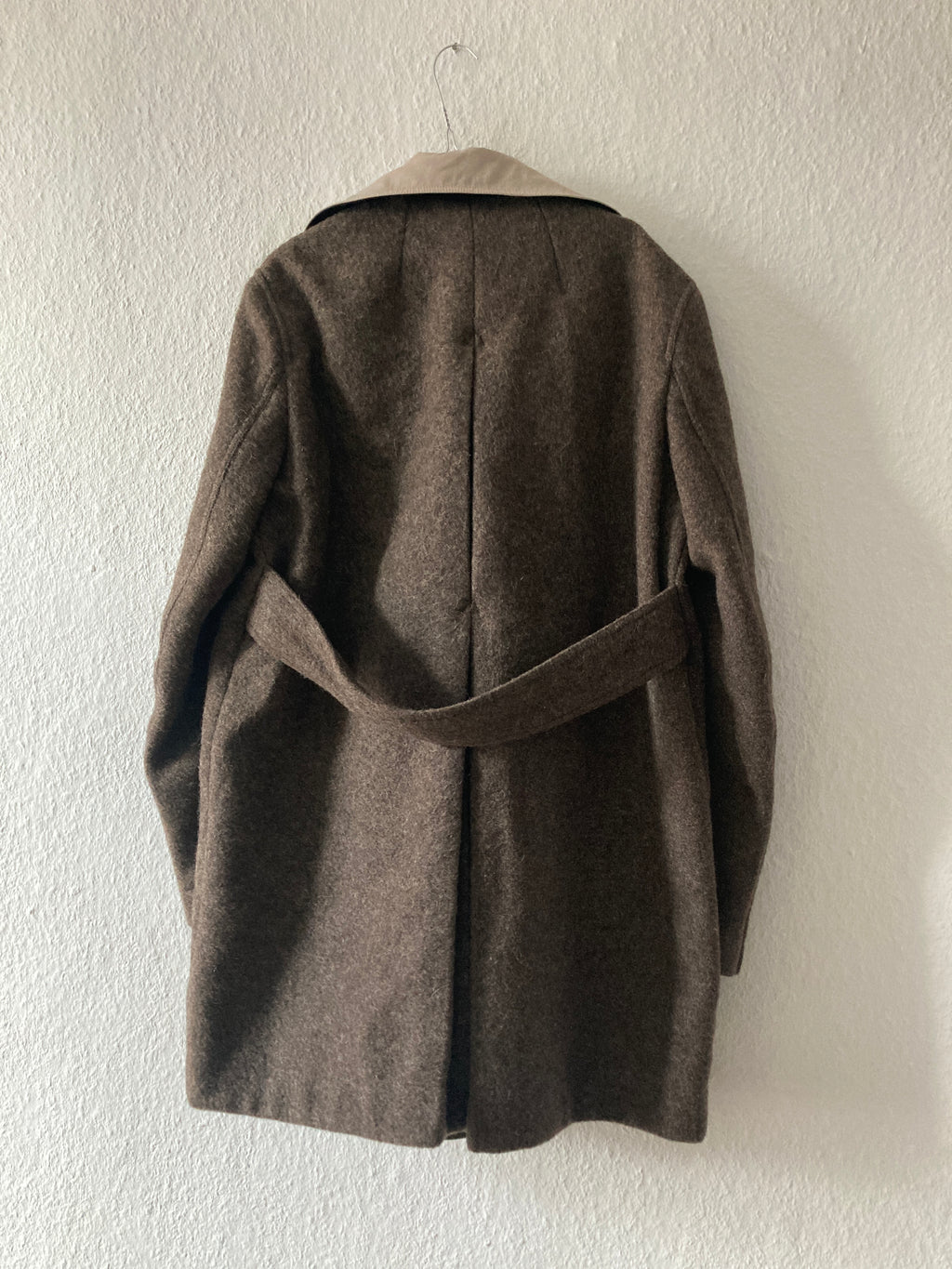 F/W 15 "SPHINX" Heavy Runway Wool Coat Rick Owens 52/L