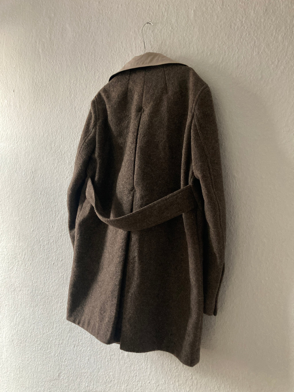 F/W 15 "SPHINX" Heavy Runway Wool Coat Rick Owens 52/L