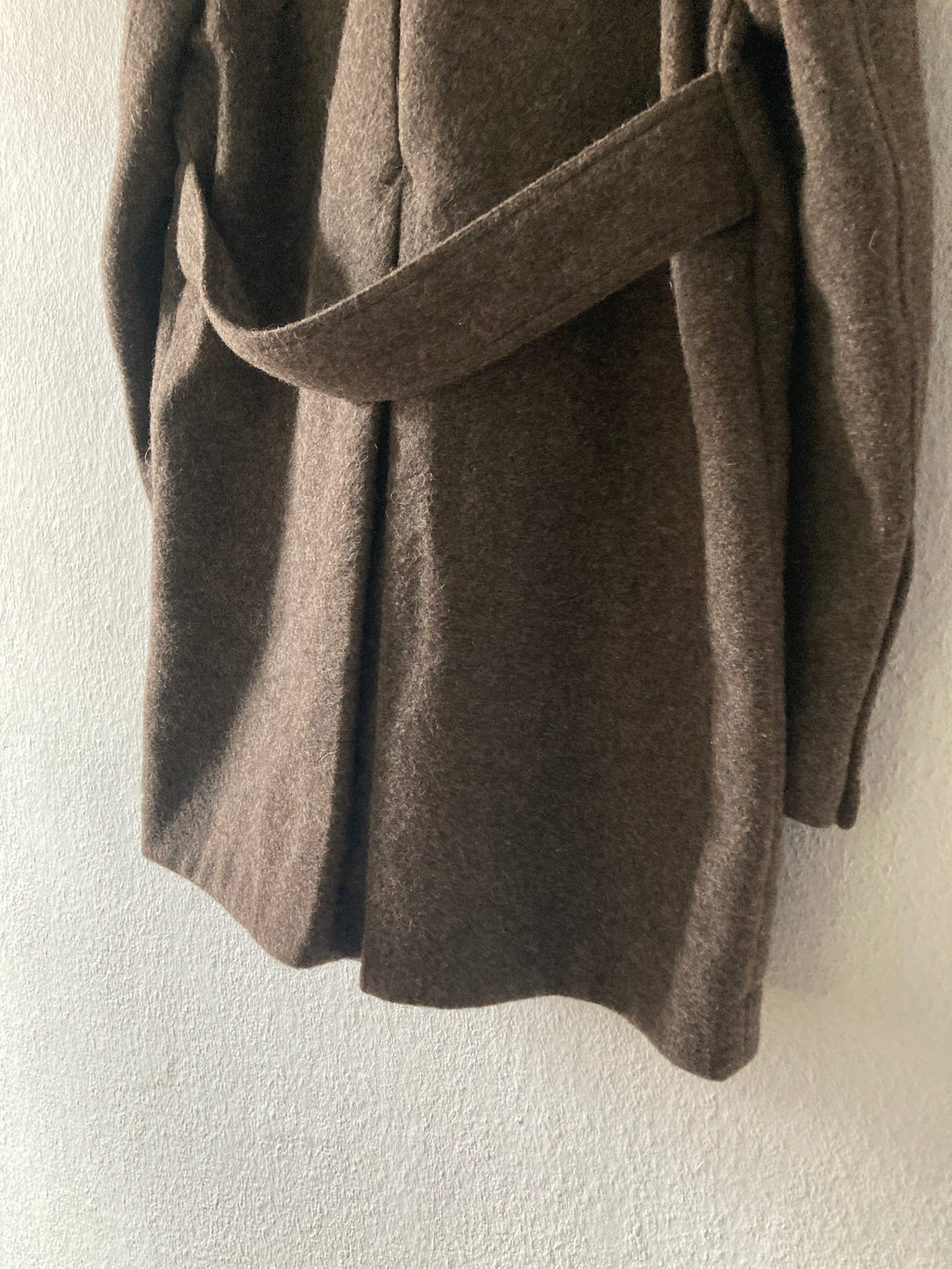 F/W 15 "SPHINX" Heavy Runway Wool Coat Rick Owens 52/L
