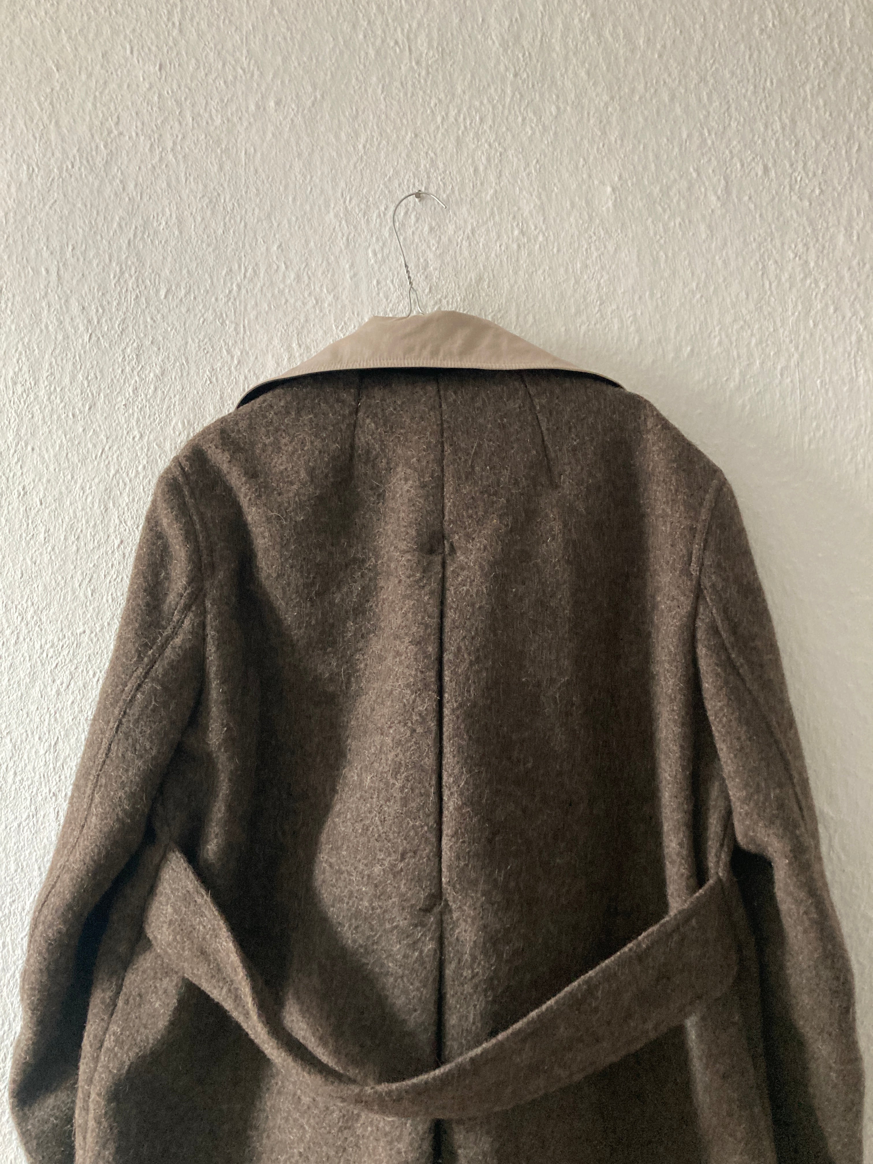 F/W 15 "SPHINX" Heavy Runway Wool Coat Rick Owens 52/L