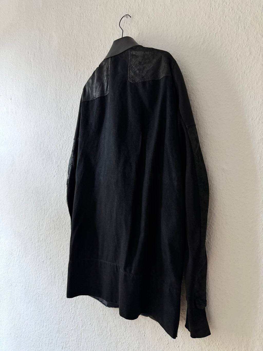 S/S 11 „ANTHEM“ Calf & Blistered Lamb Leather Jacket Rick Owens M
