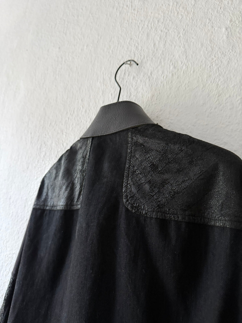 S/S 11 „ANTHEM“ Calf & Blistered Lamb Leather Jacket Rick Owens M