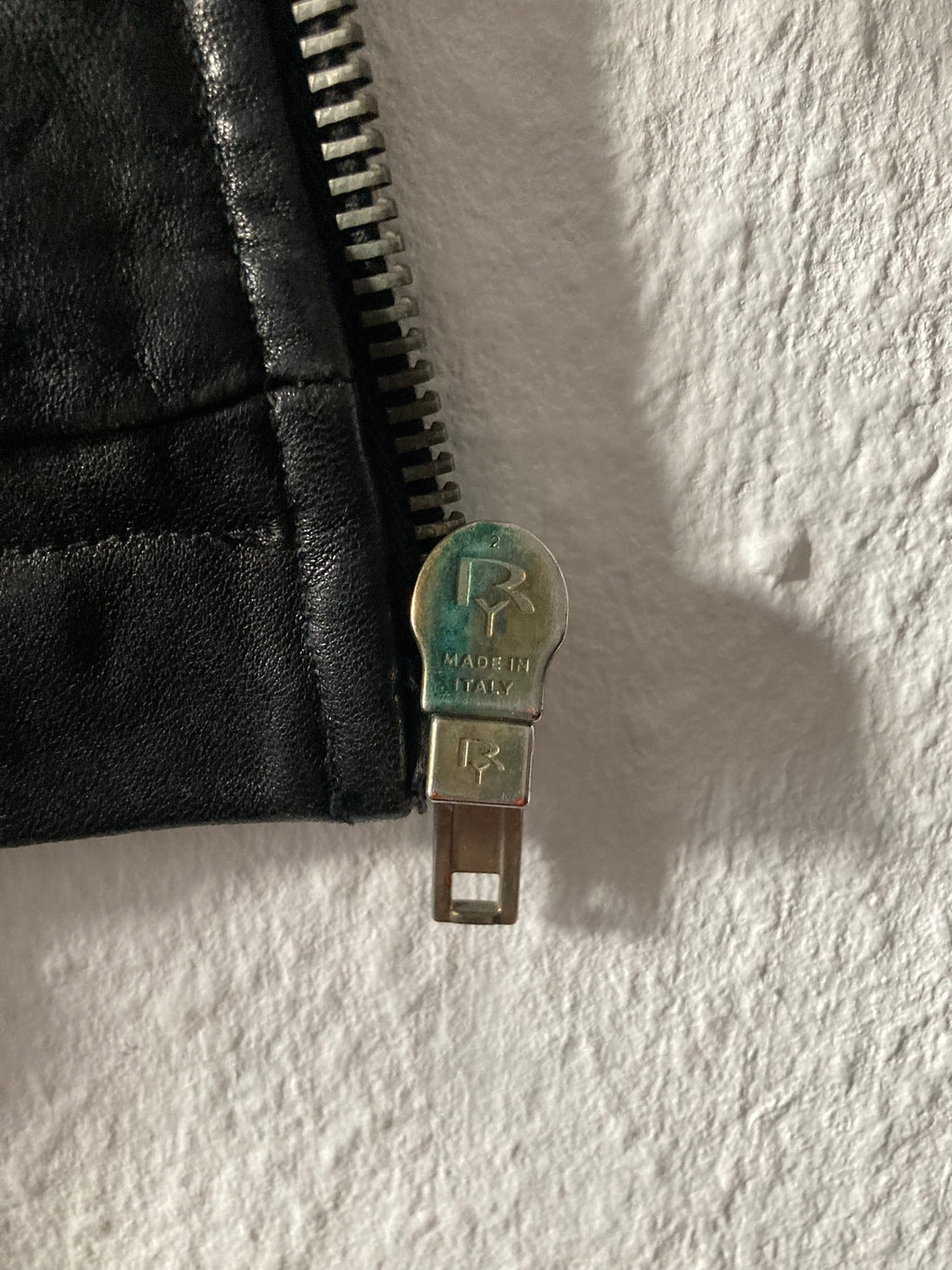 F/W 09 "CRUST" Hammered Lamb Stooges Leather Jacket in Black Size XL