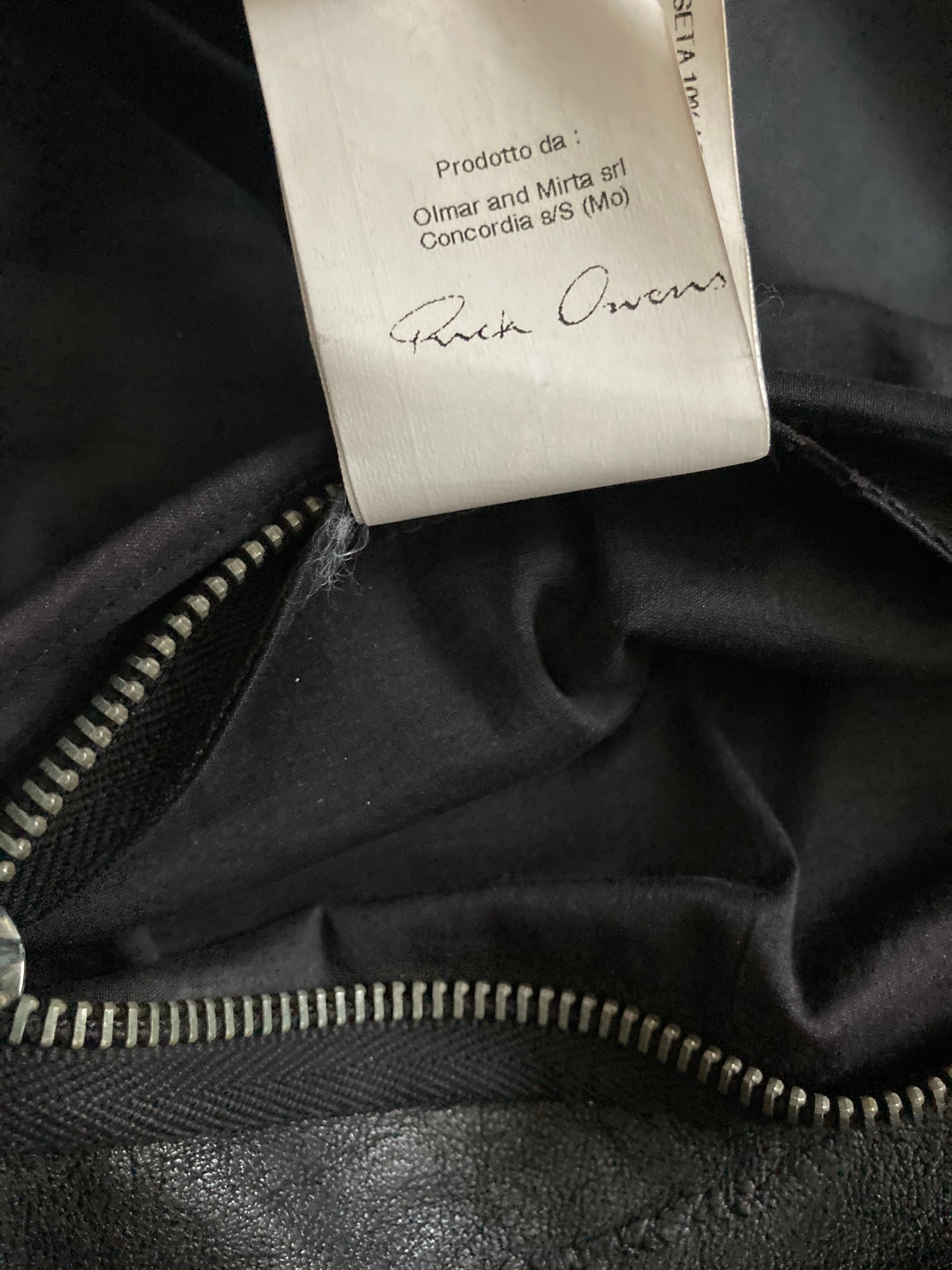 F/W 09 "CRUST" Hammered Lamb Stooges Leather Jacket in Black Size XL