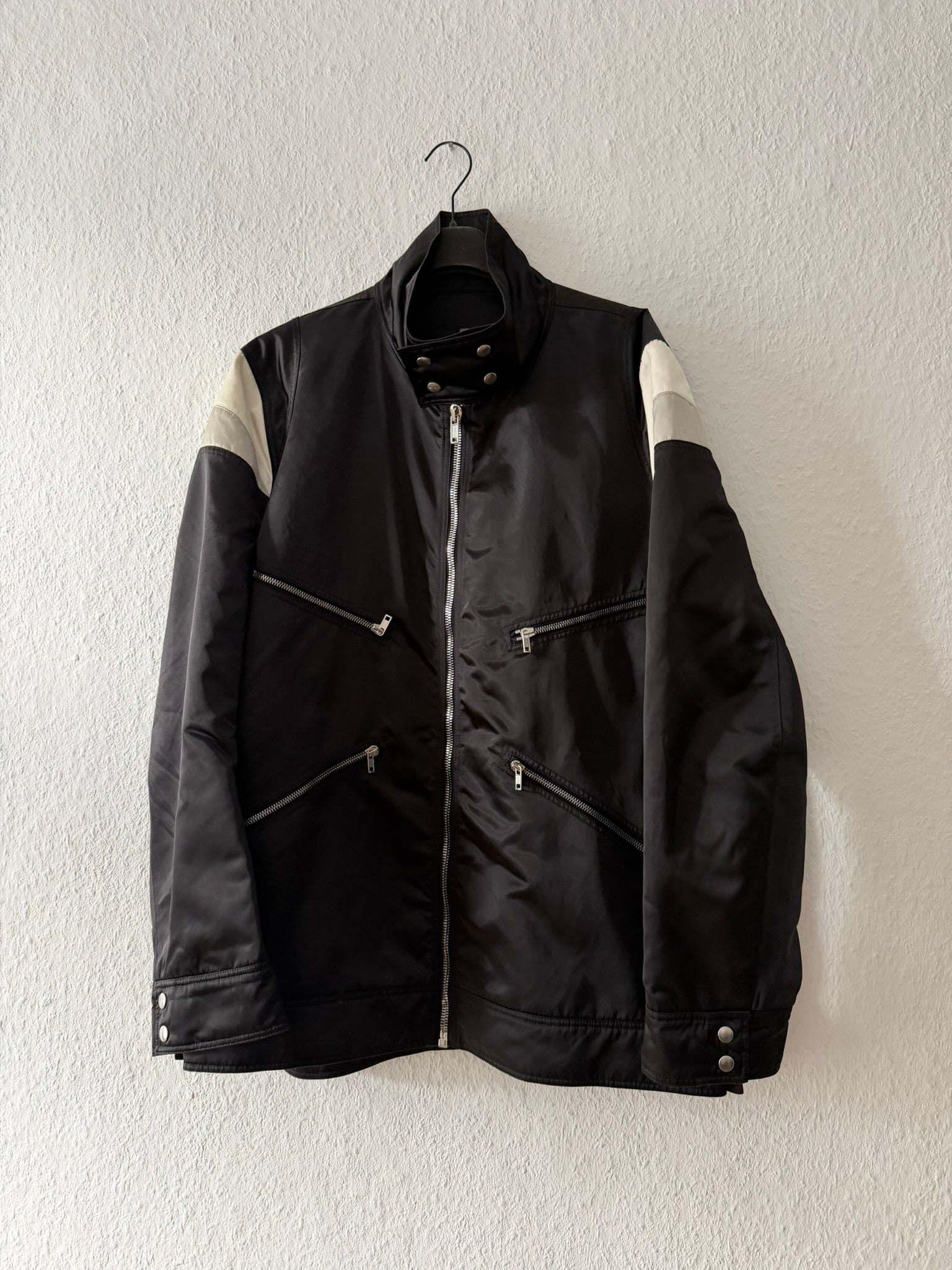 S/S 20 "TECUATL" Runway Biker Jacket in Black (as Sample) Size 54/L