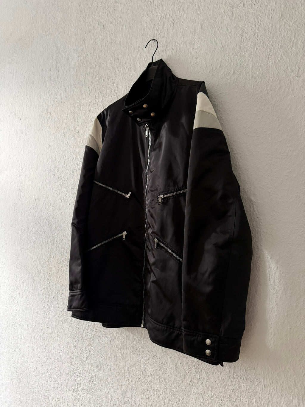 S/S 20 "TECUATL" Runway Biker Jacket in Black (as Sample) Size 54/L