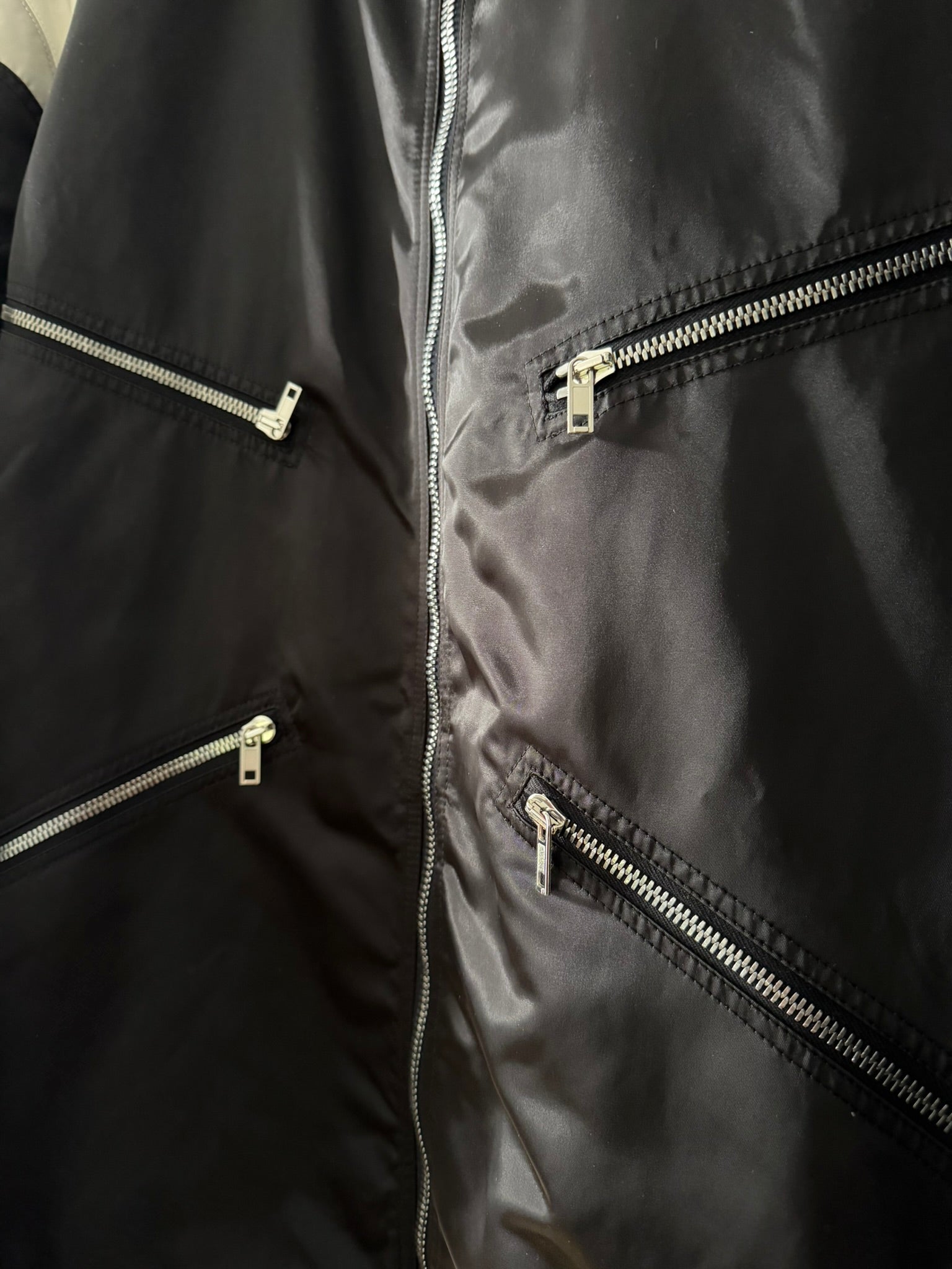 S/S 20 "TECUATL" Runway Biker Jacket in Black (as Sample) Size 54/L