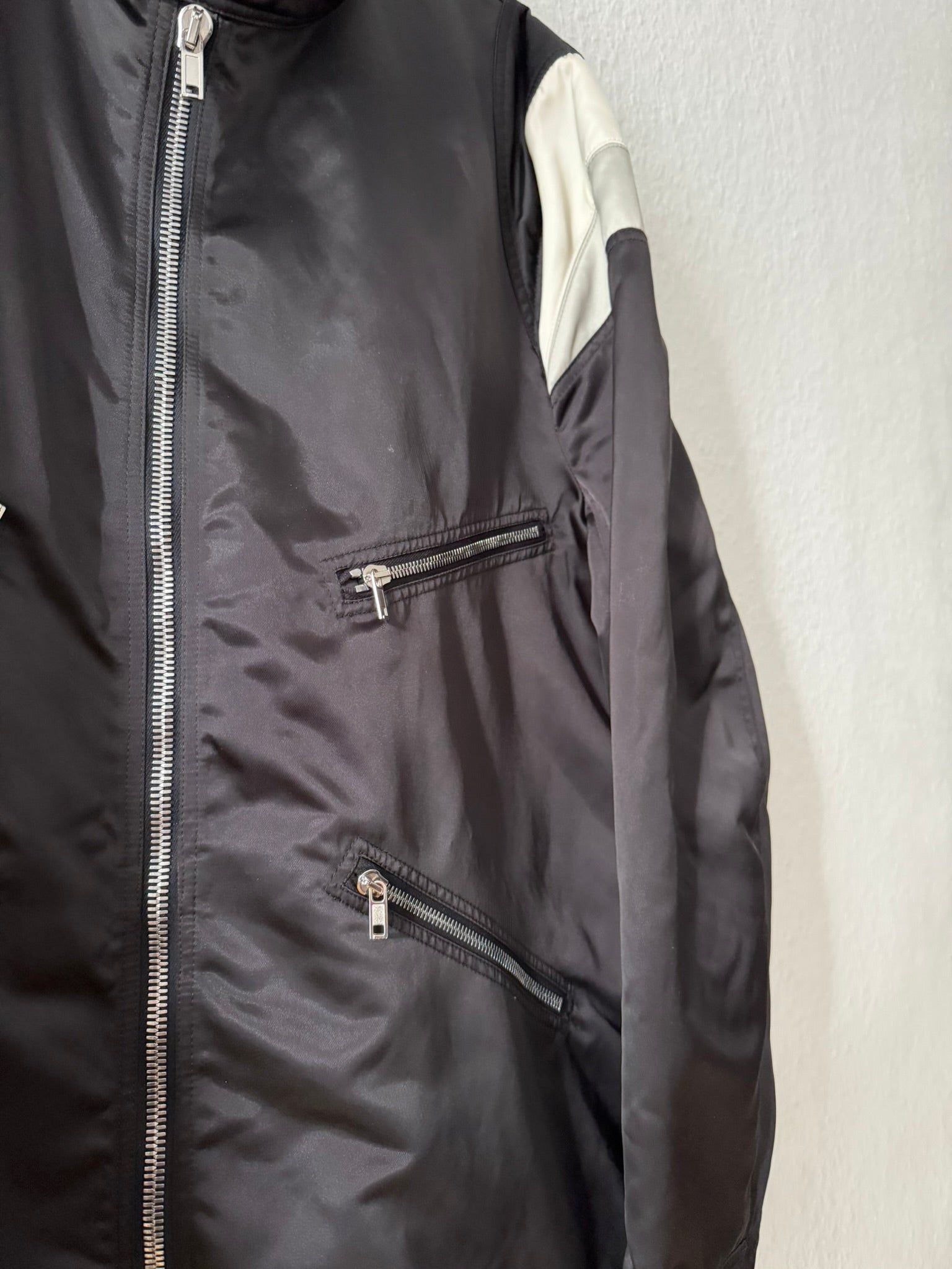 S/S 20 "TECUATL" Runway Biker Jacket in Black (as Sample) Size 54/L