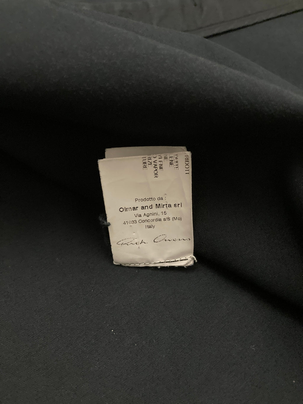 S/S 13 "ISLAND" Trench Collar Shirt Jacket Rick Owens L