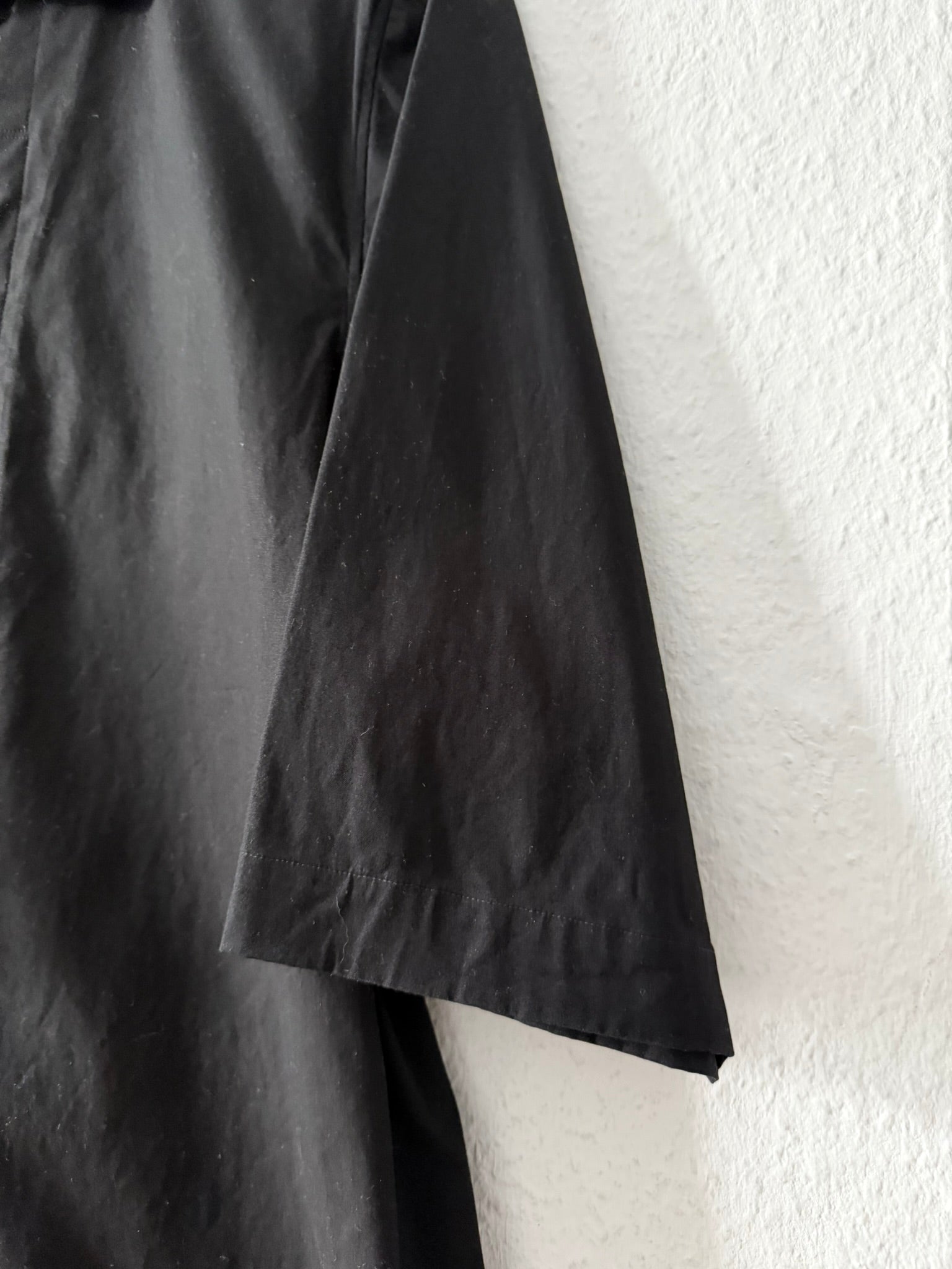 S/S 17 "WALRUS" Black Magnum Short Sleeve Shirt Rick Owens IT48