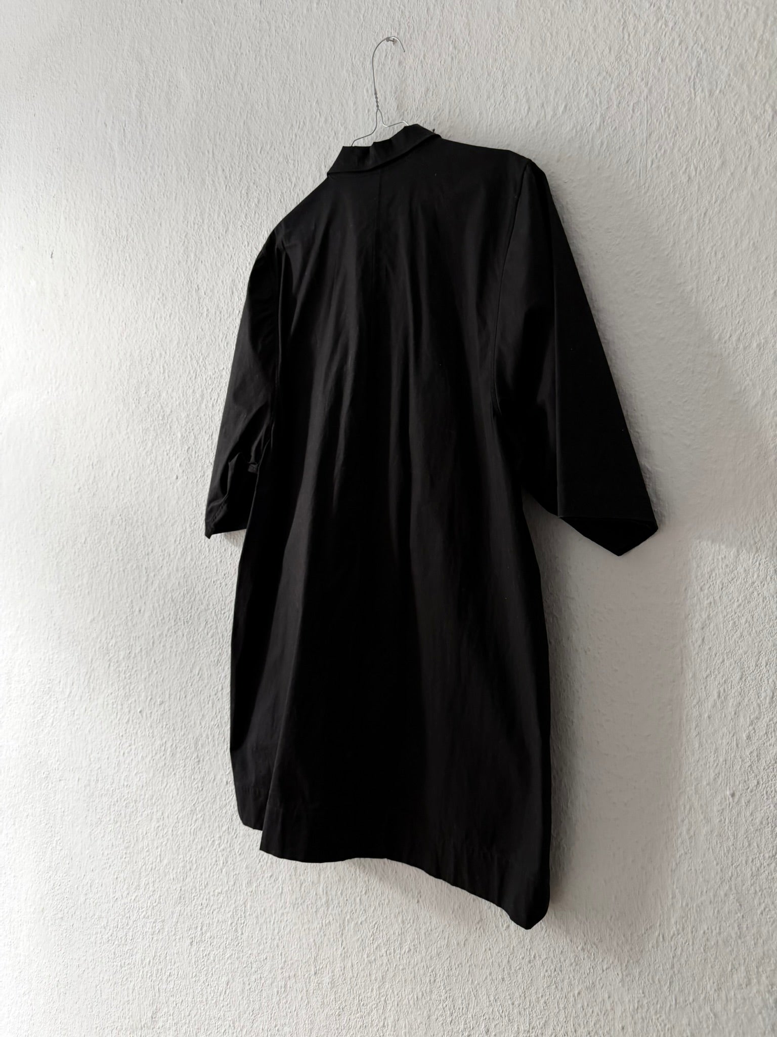 S/S 17 "WALRUS" Black Magnum Short Sleeve Shirt Rick Owens IT48