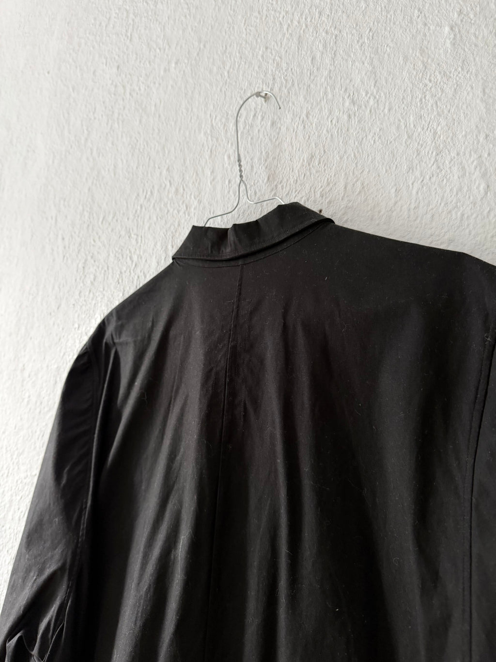 S/S 17 "WALRUS" Black Magnum Short Sleeve Shirt Rick Owens IT48