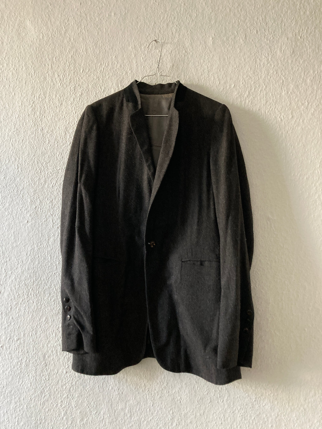 F/W 10 "GLEAM" Runway Wool Blazer Rick Owens M