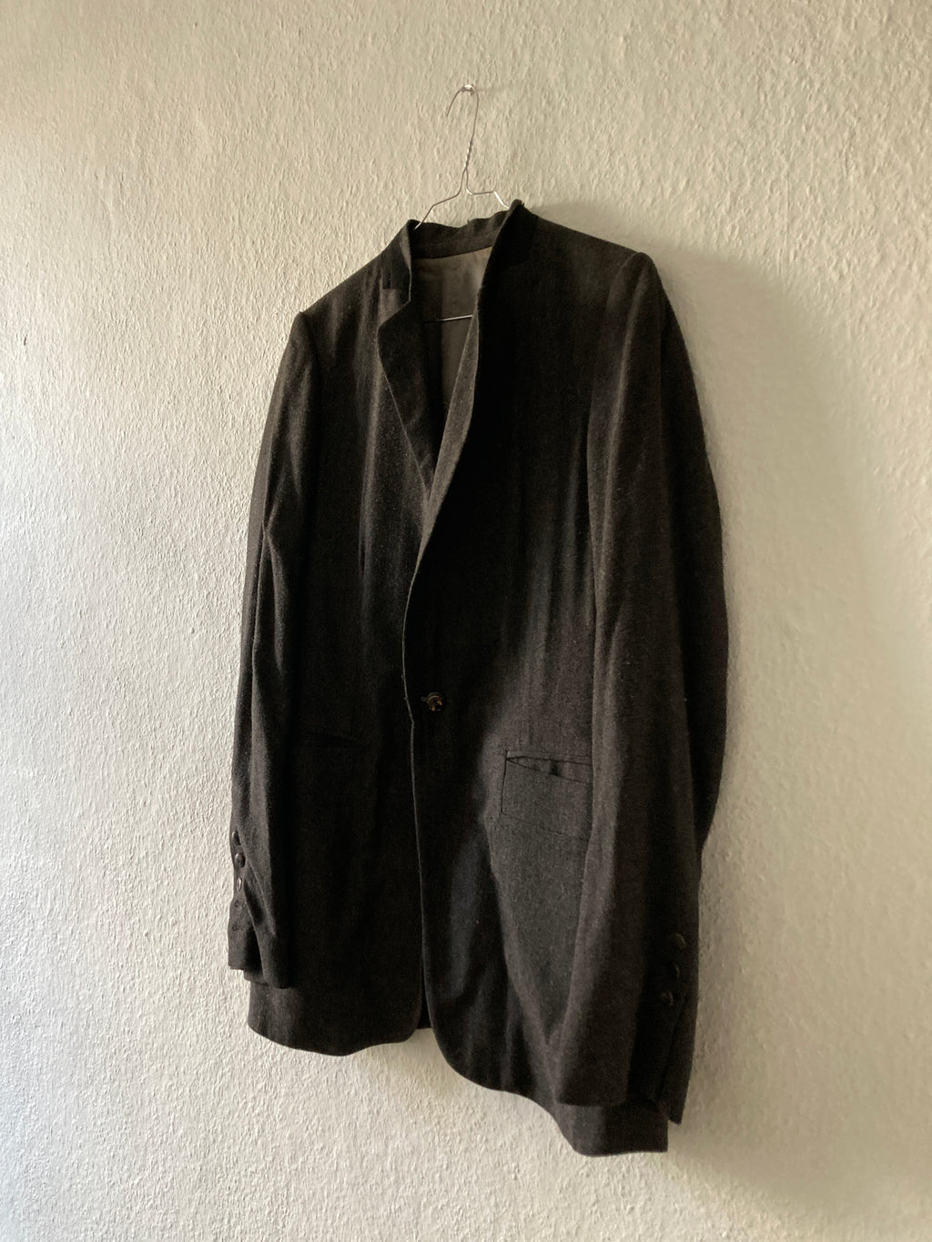 F/W 10 "GLEAM" Runway Wool Blazer Rick Owens M