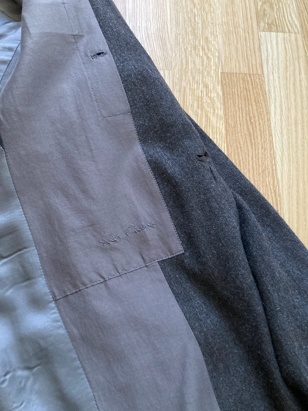 F/W 10 "GLEAM" Runway Wool Blazer Rick Owens M