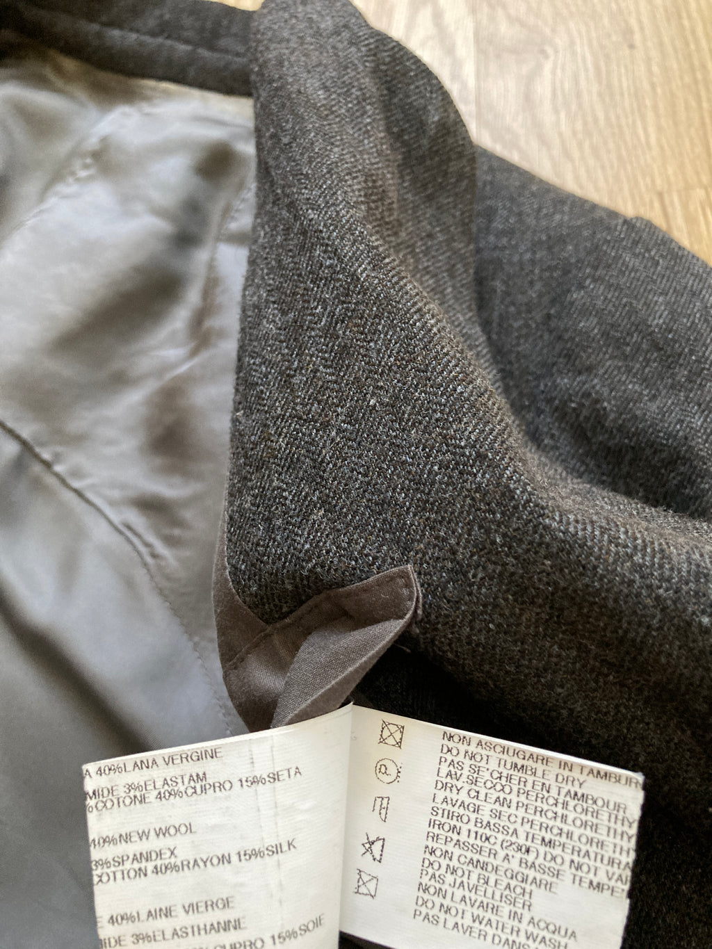 F/W 10 "GLEAM" Runway Wool Blazer Rick Owens M