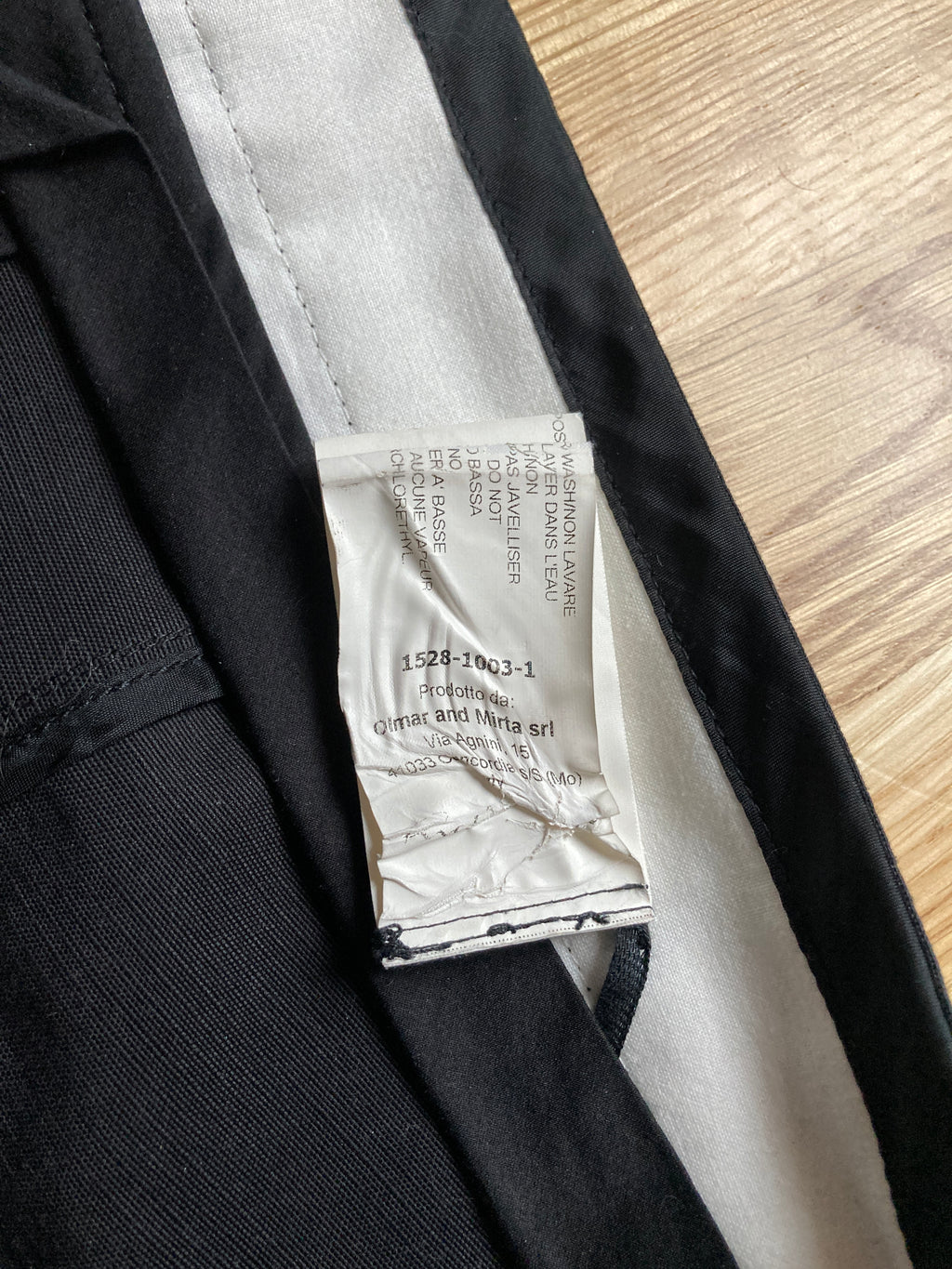 S/S 14 "VICIOUS" Ramie & Cotton Memphis Pants Rick Owens M